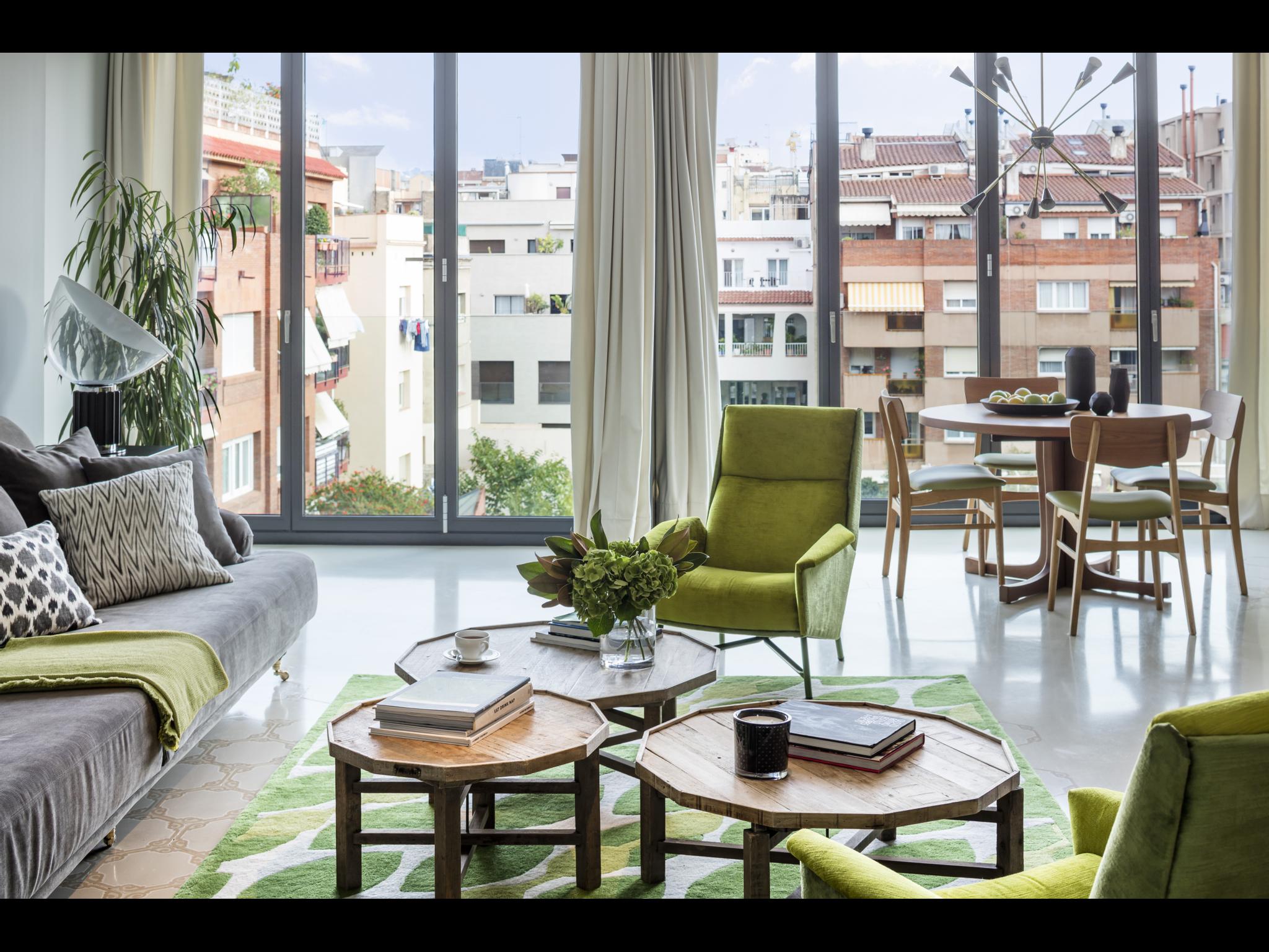 Aribau - Luxury flat in Barcelona - Living room