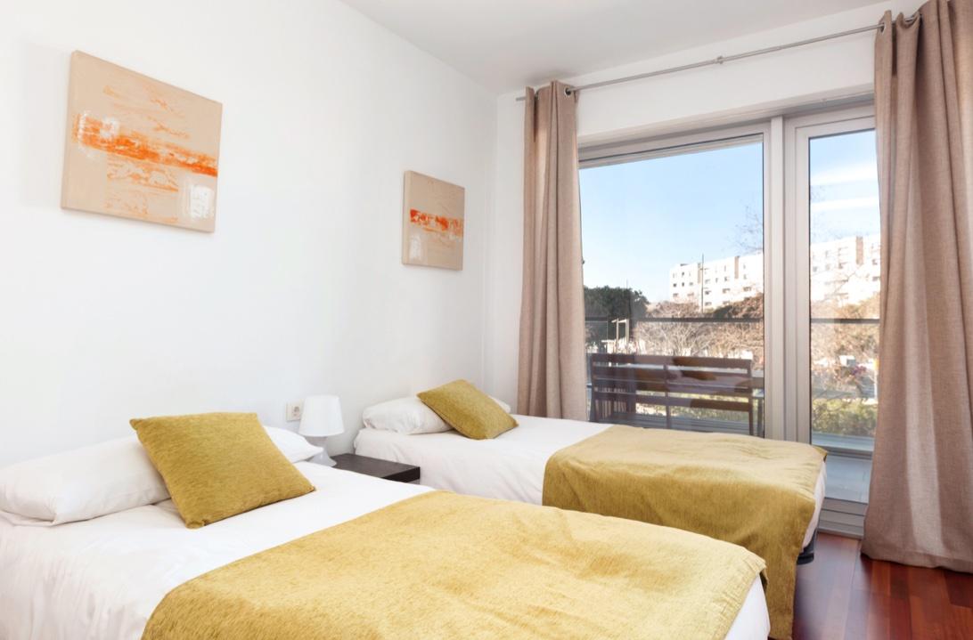 Selva - 4 Bedroom luxury flat in Barcelona - Second bedroom