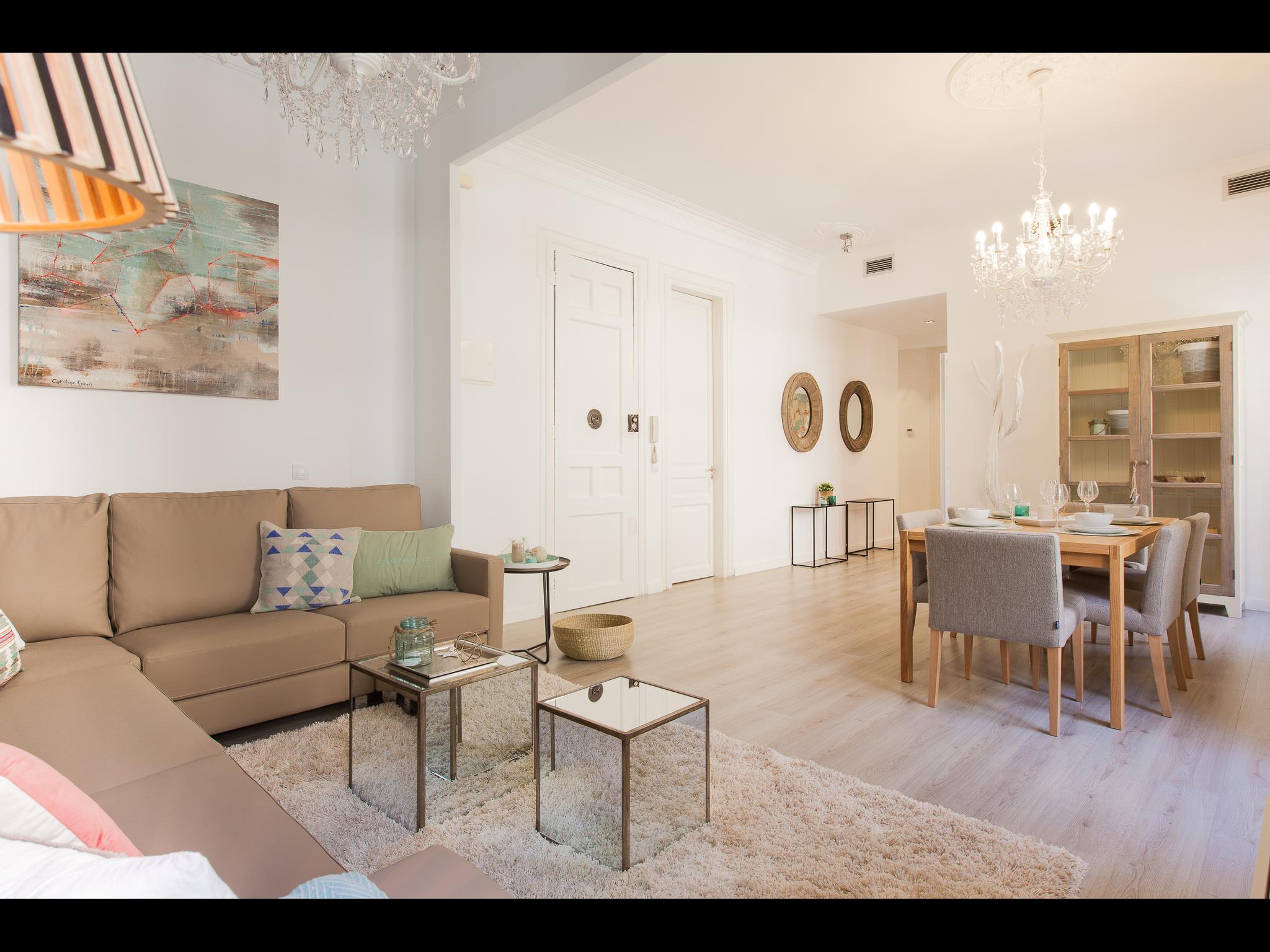 Riera - Luxury apartment in Barcelona - Living room