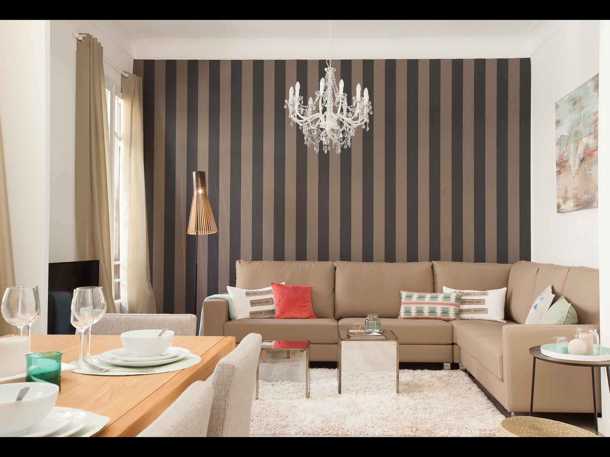 Riera - Luxury apartment in Barcelona - Living room