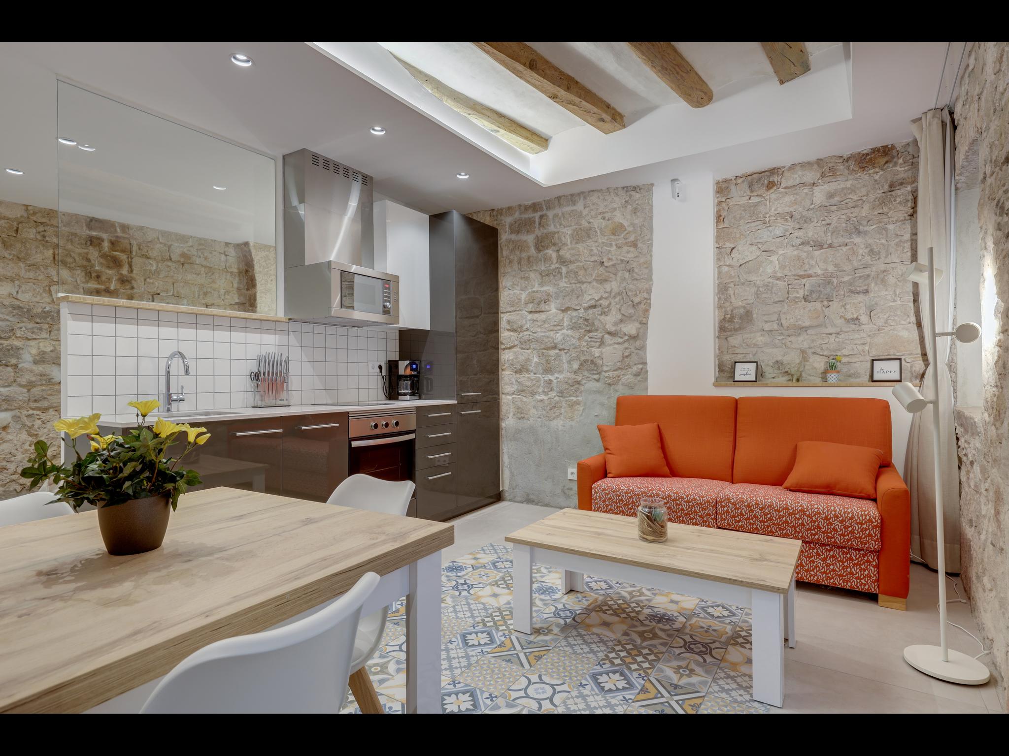 Sant Cugat - Cosy studio in Barcelona - Sofa