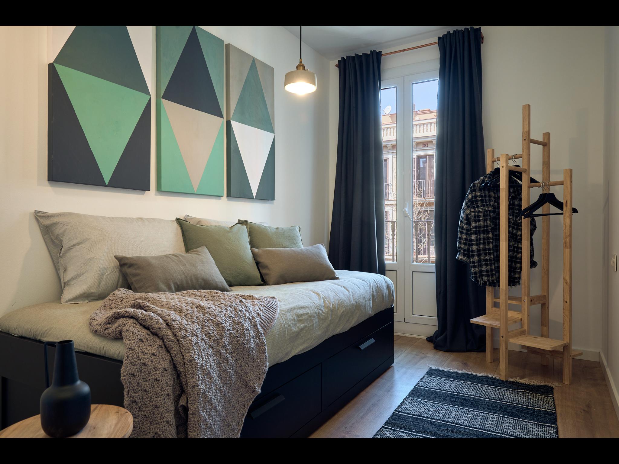 Cent - Lovely furnished flat in Barcelona - Bedroom