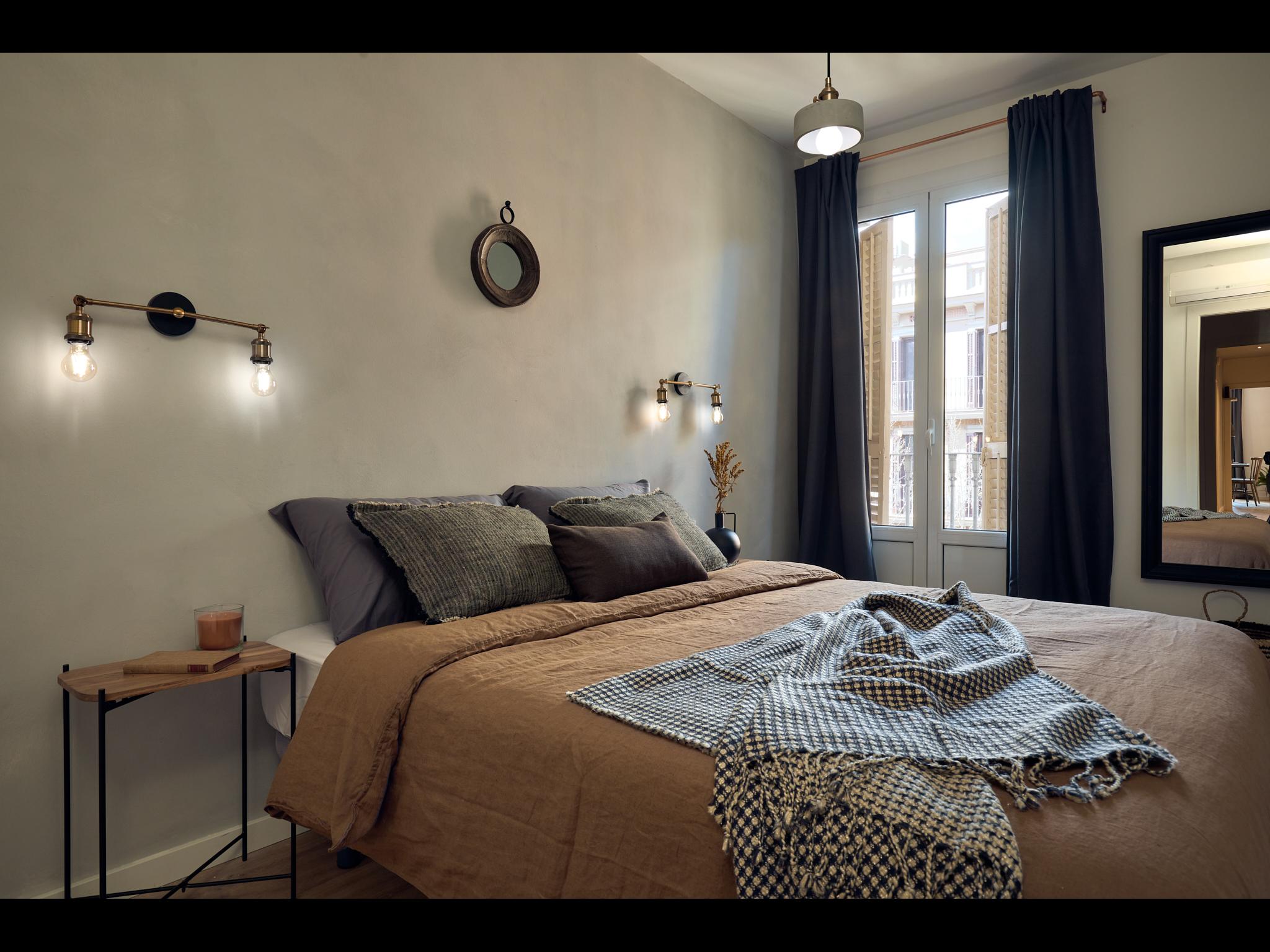 Cent - Lovely furnished flat in Barcelona - Bedroom