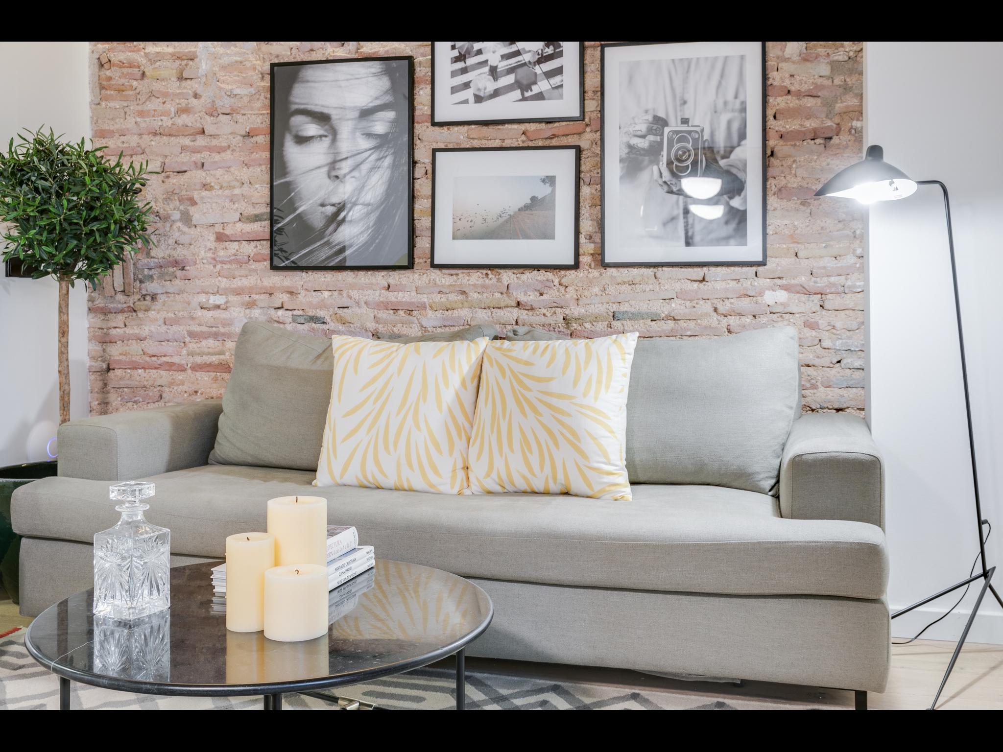 Gignas 2 - Modern luxury flat in Barcelona - Living room