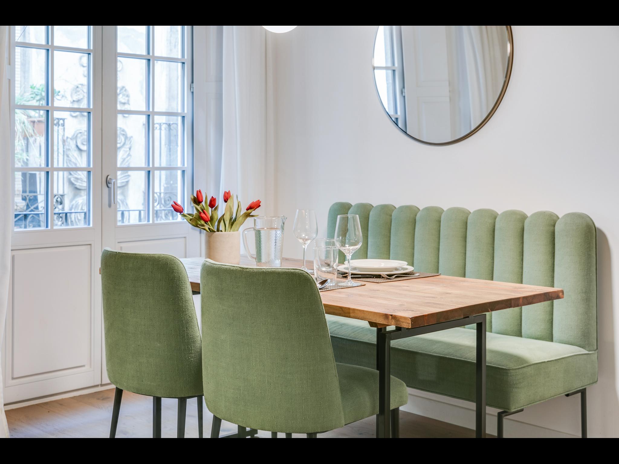 Gignas 2 - Modern luxury flat in Barcelona - Dining area