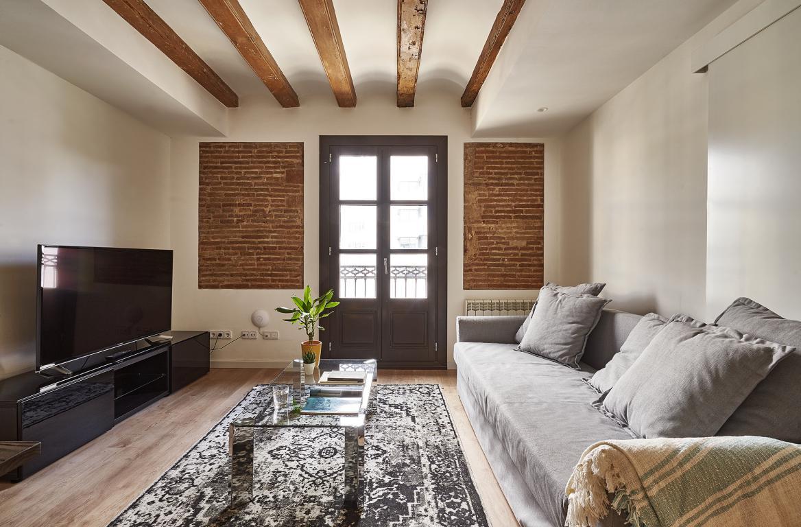 Pelai - Lovely furnished apartment in Barcelona - Living room