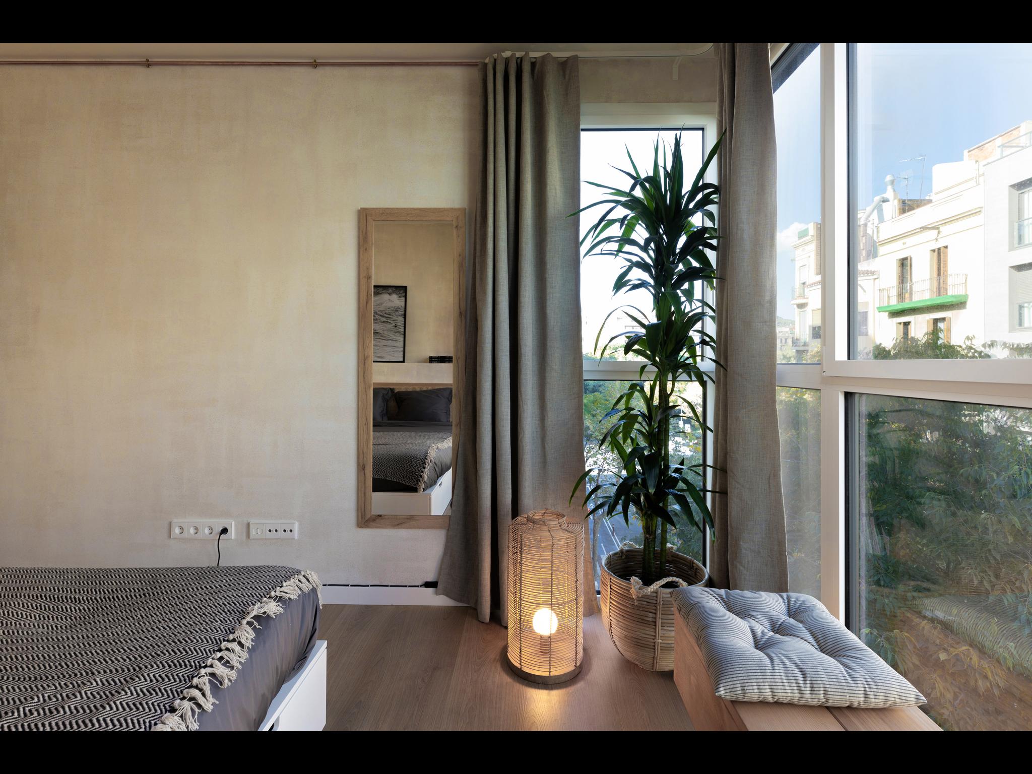 1 bedroom luxury flat in Barcelona - Bedroom