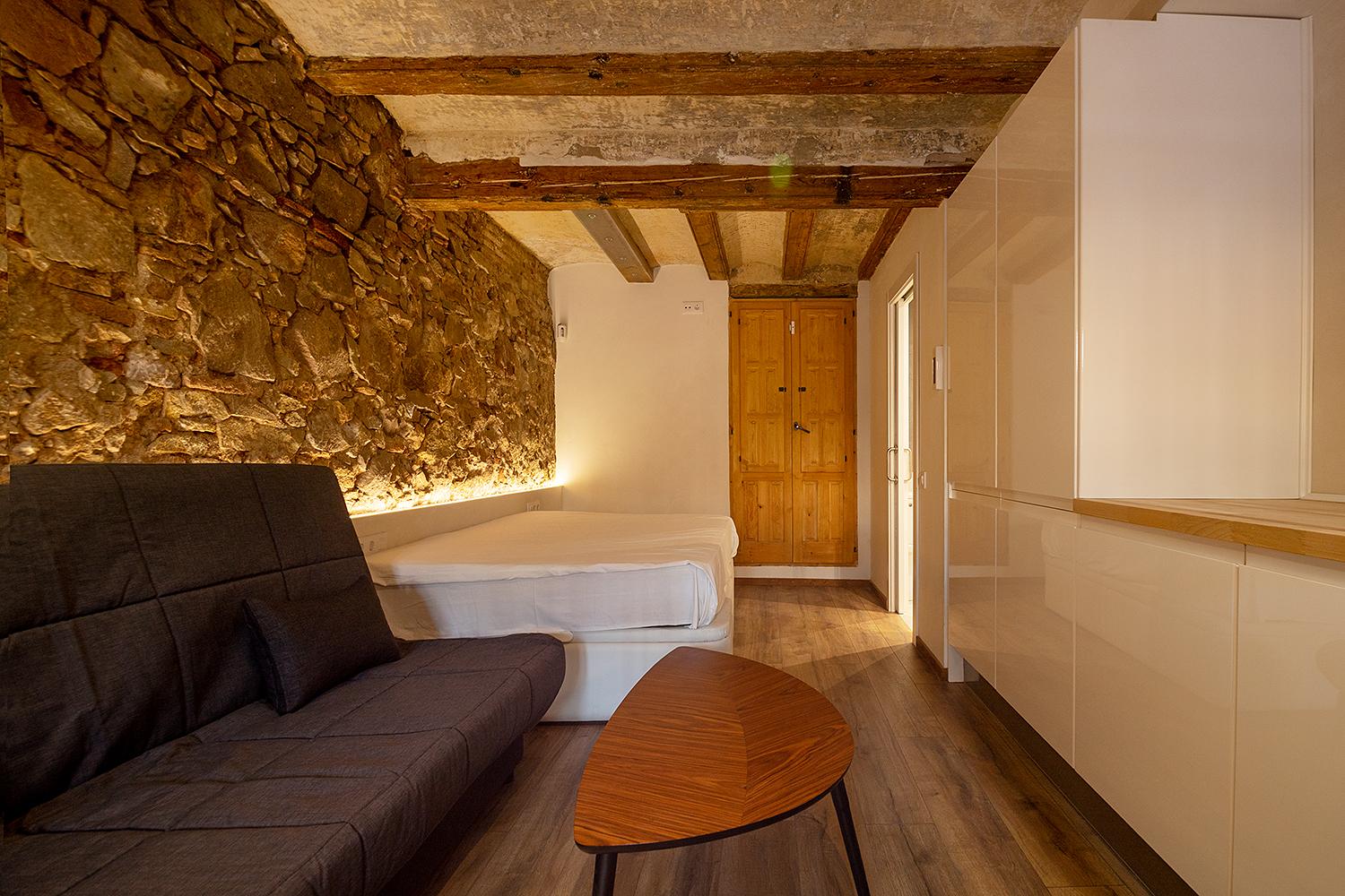 Exclusive loft in Barcelona - Living area