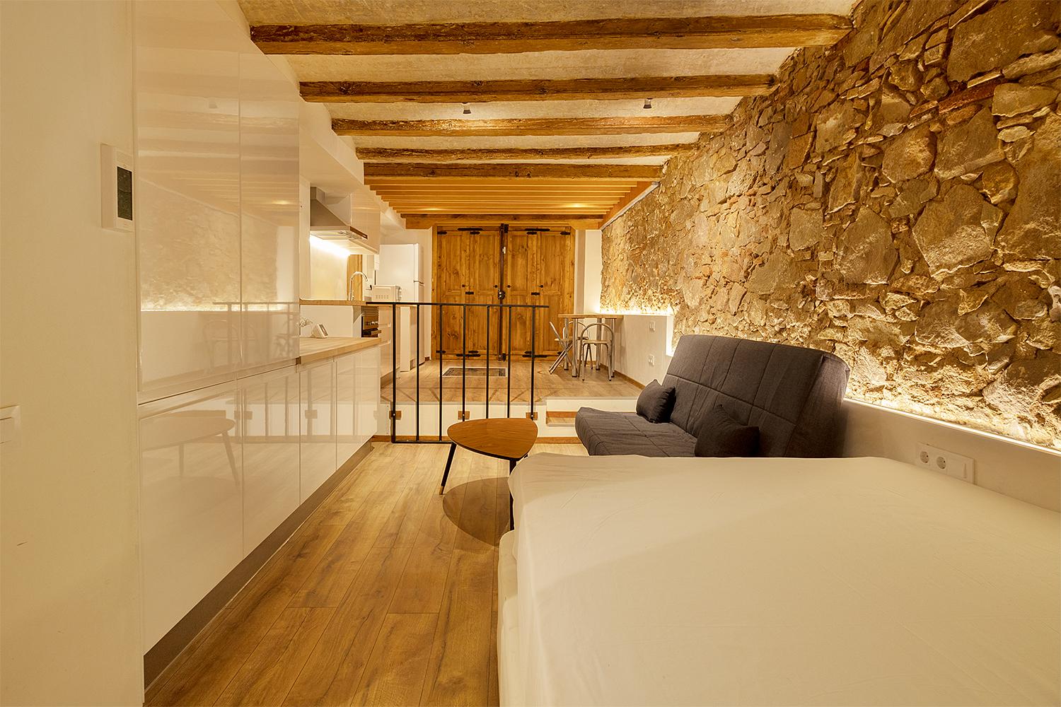 Exclusive loft in Barcelona - Bed