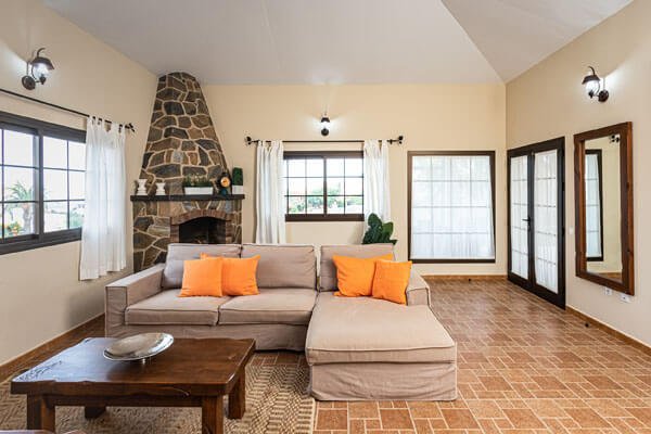 La vera - House with pool on Fuerteventura - Living room