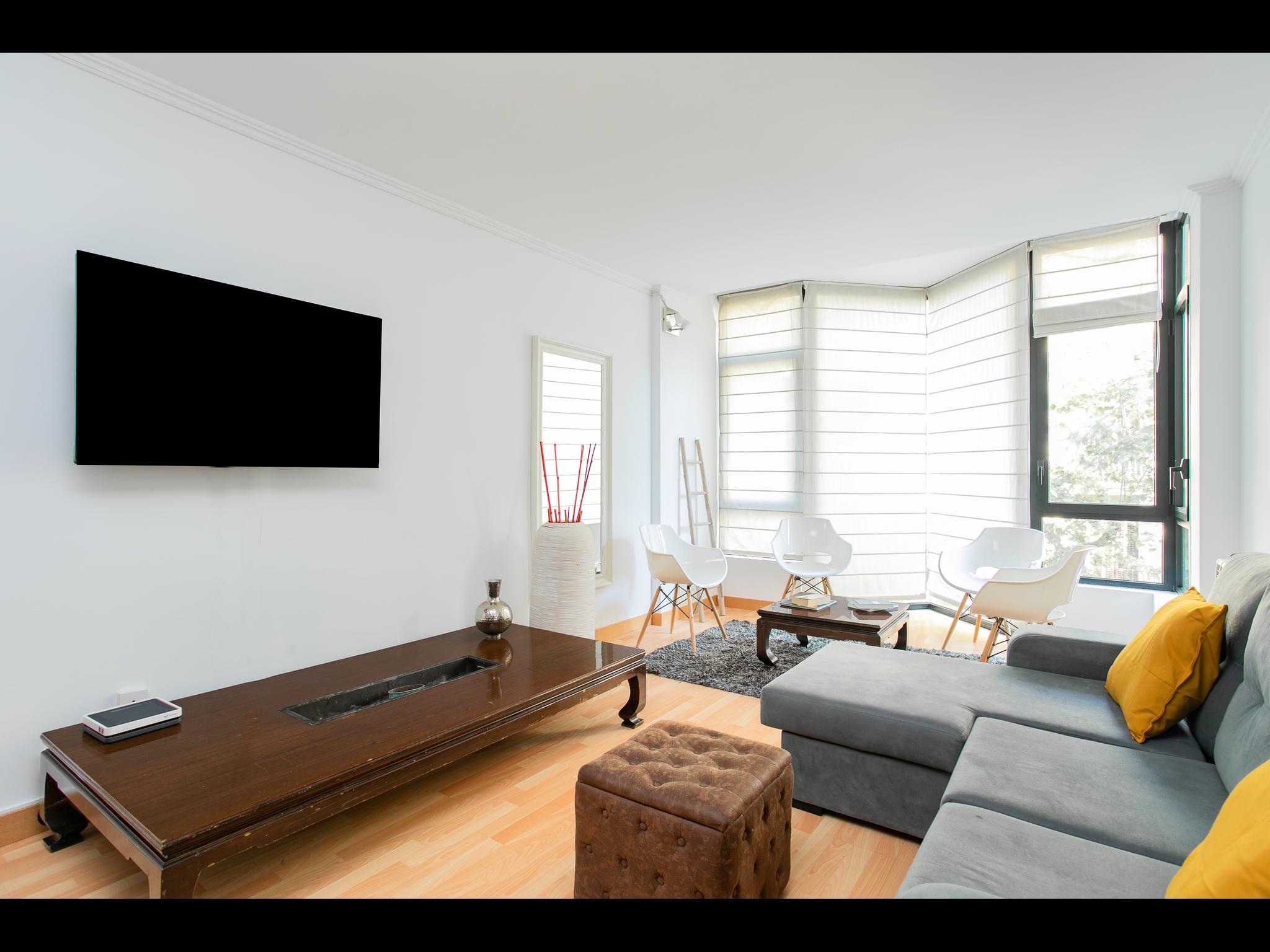 Diputacio - Furnished apartment in Barcelona - Living room