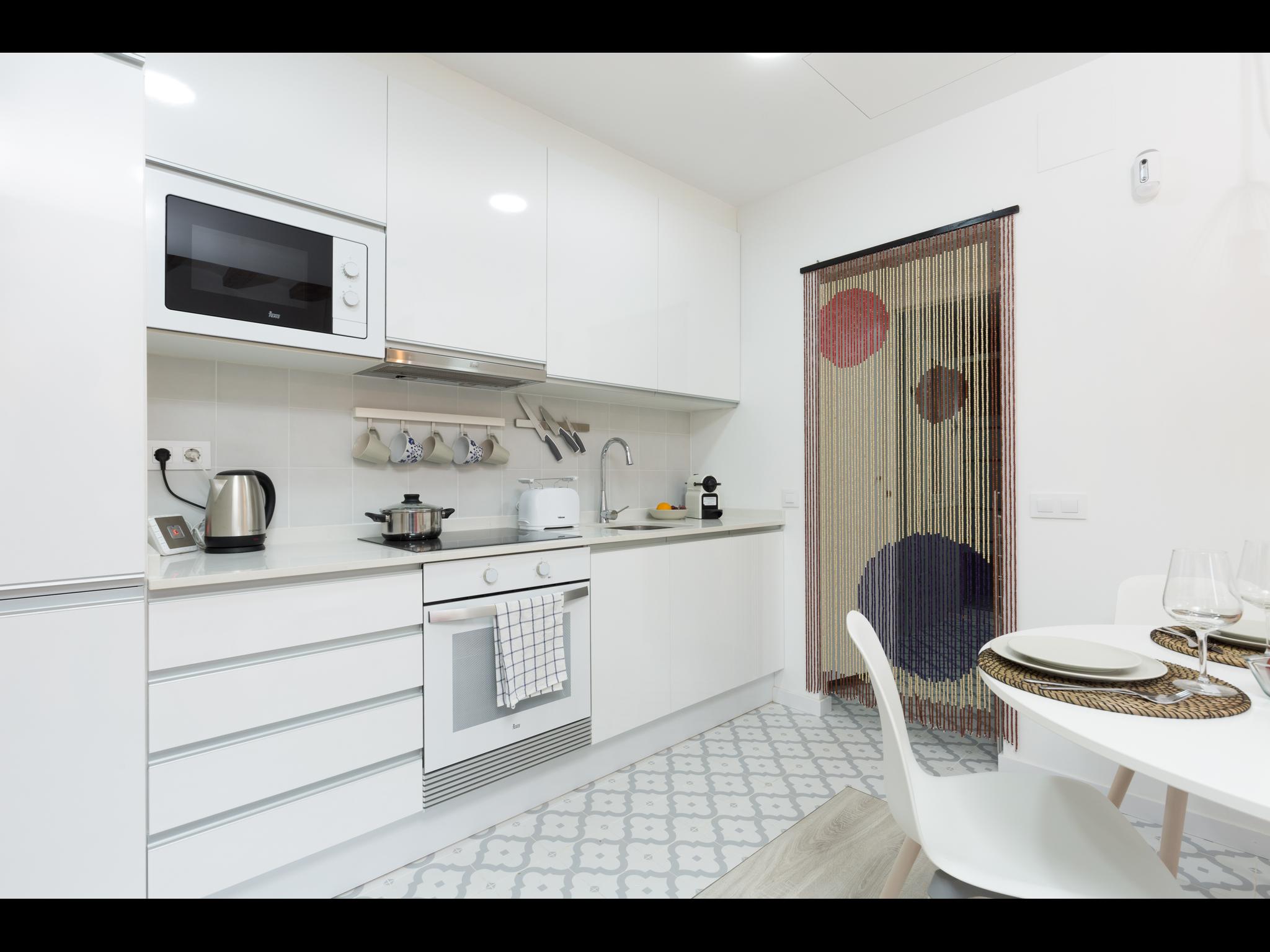 Poeta Cabanyes - Cosy studio in Barcelona - Kitchen