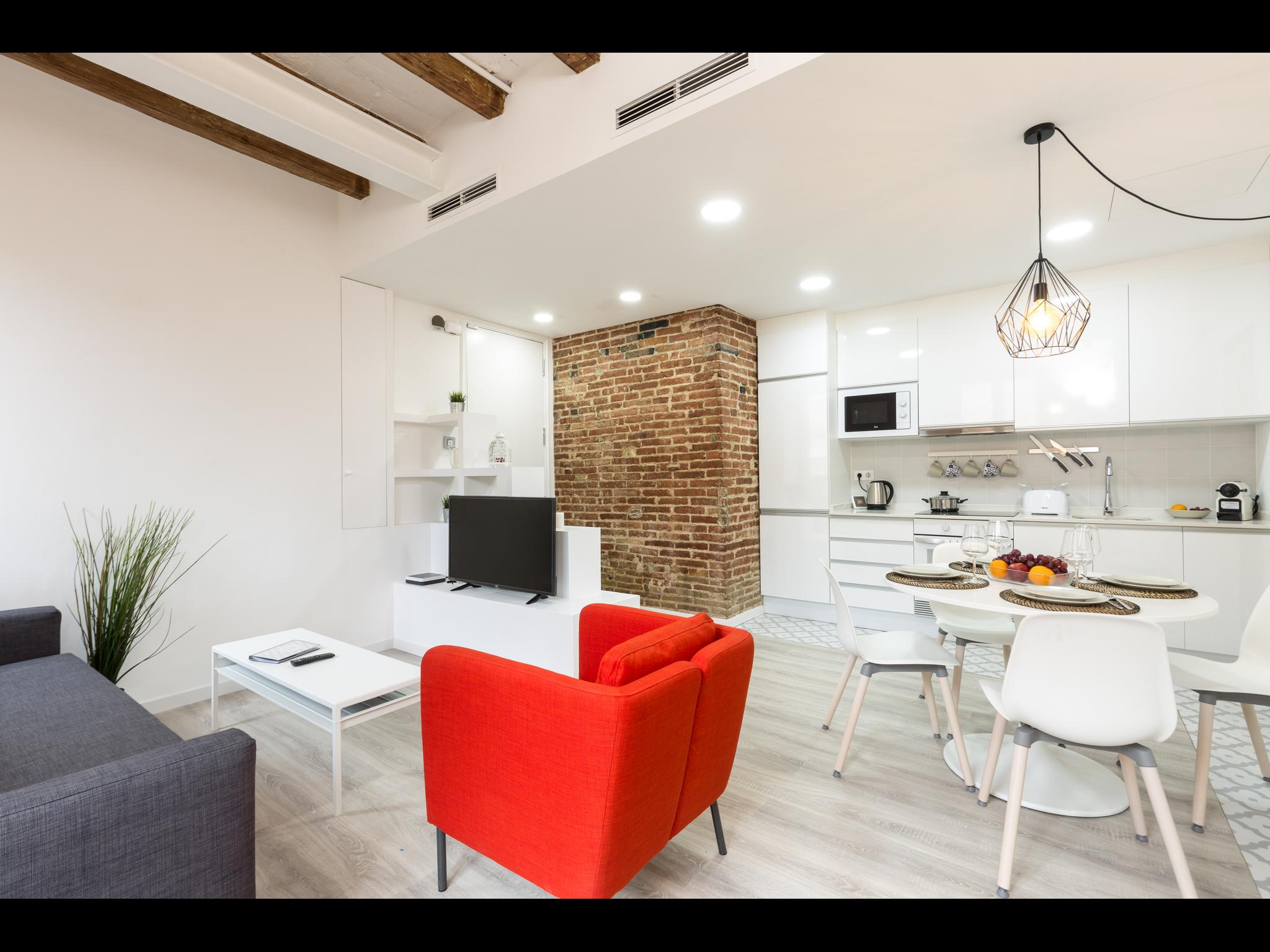 Poeta Cabanyes - Cosy studio in Barcelona - TV