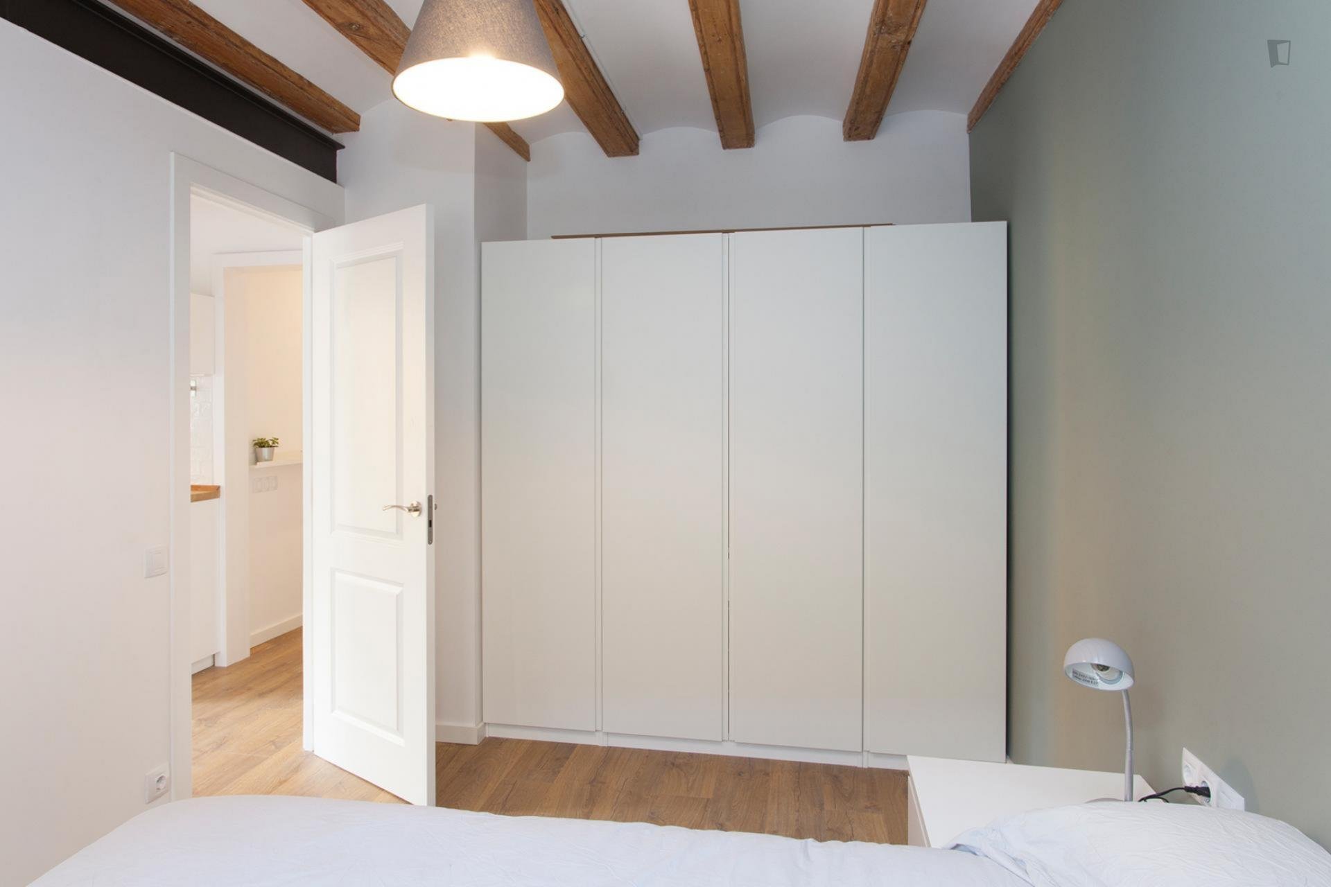 Carretes - Lovely furnished apartment in Barcelona - Bedroom