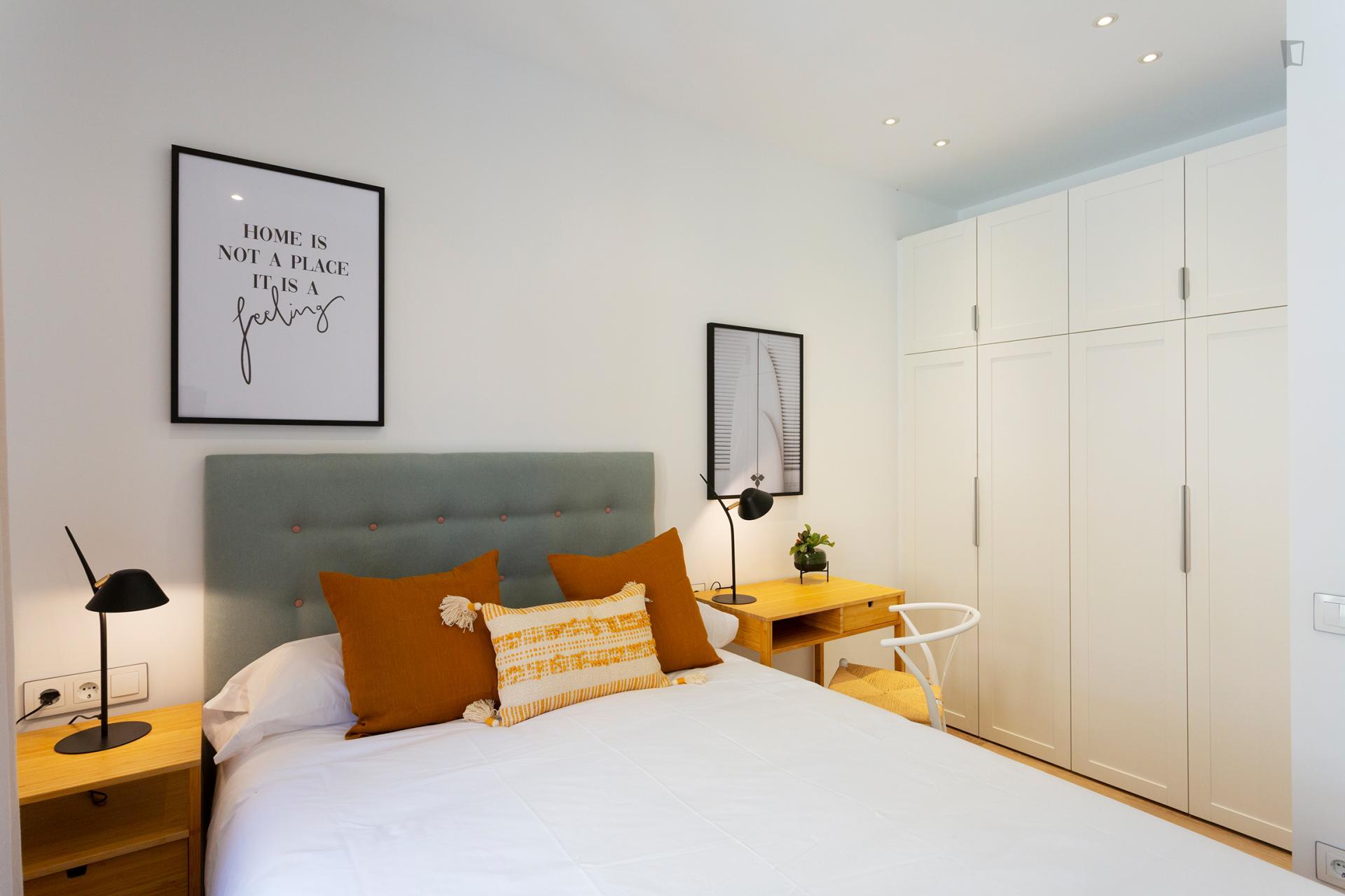 Portugalete 2 - Modern apartment in Barcelona - Bedroom