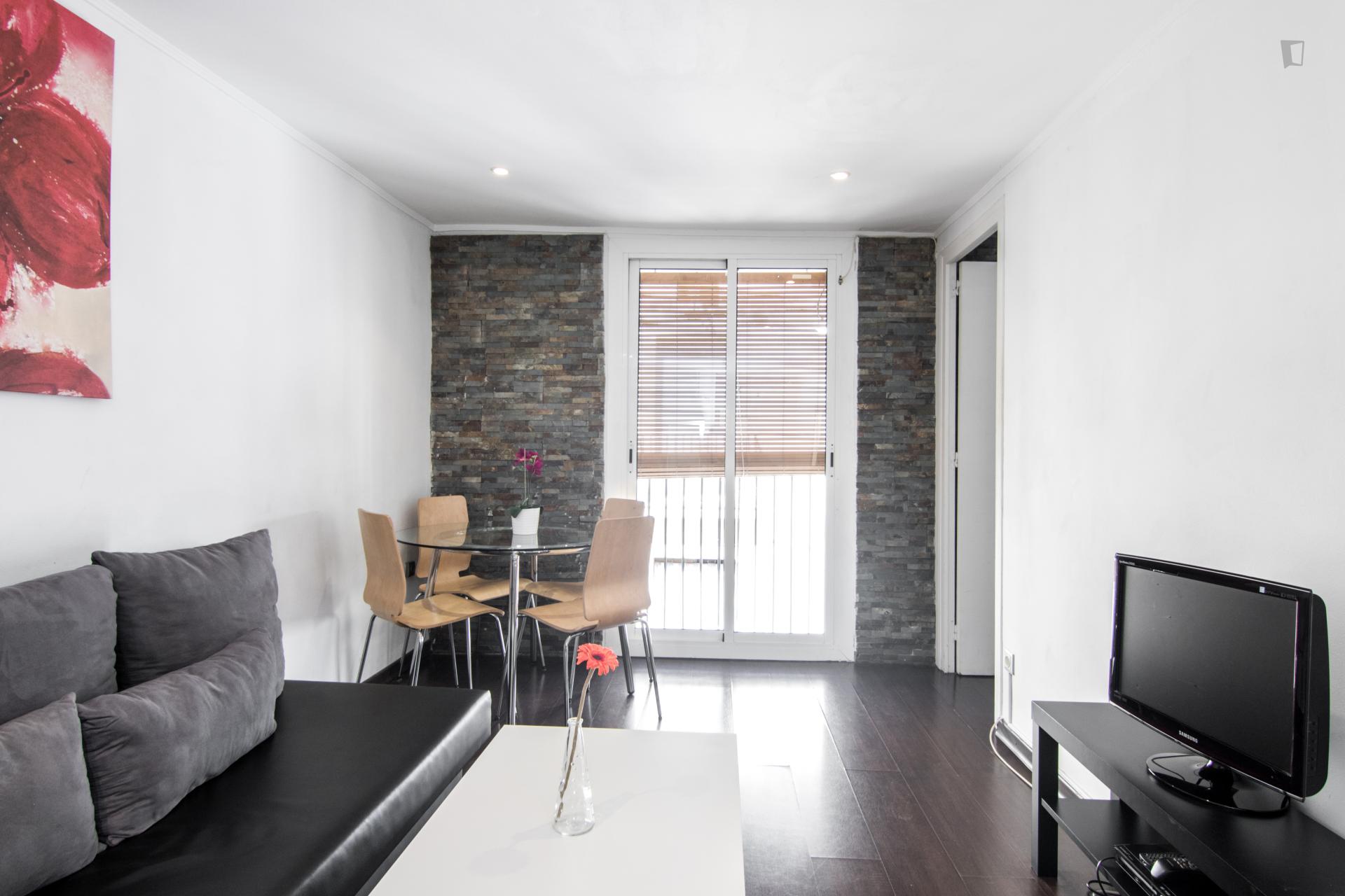 Barbera - Entry ready apartment in Barcelona - Living room