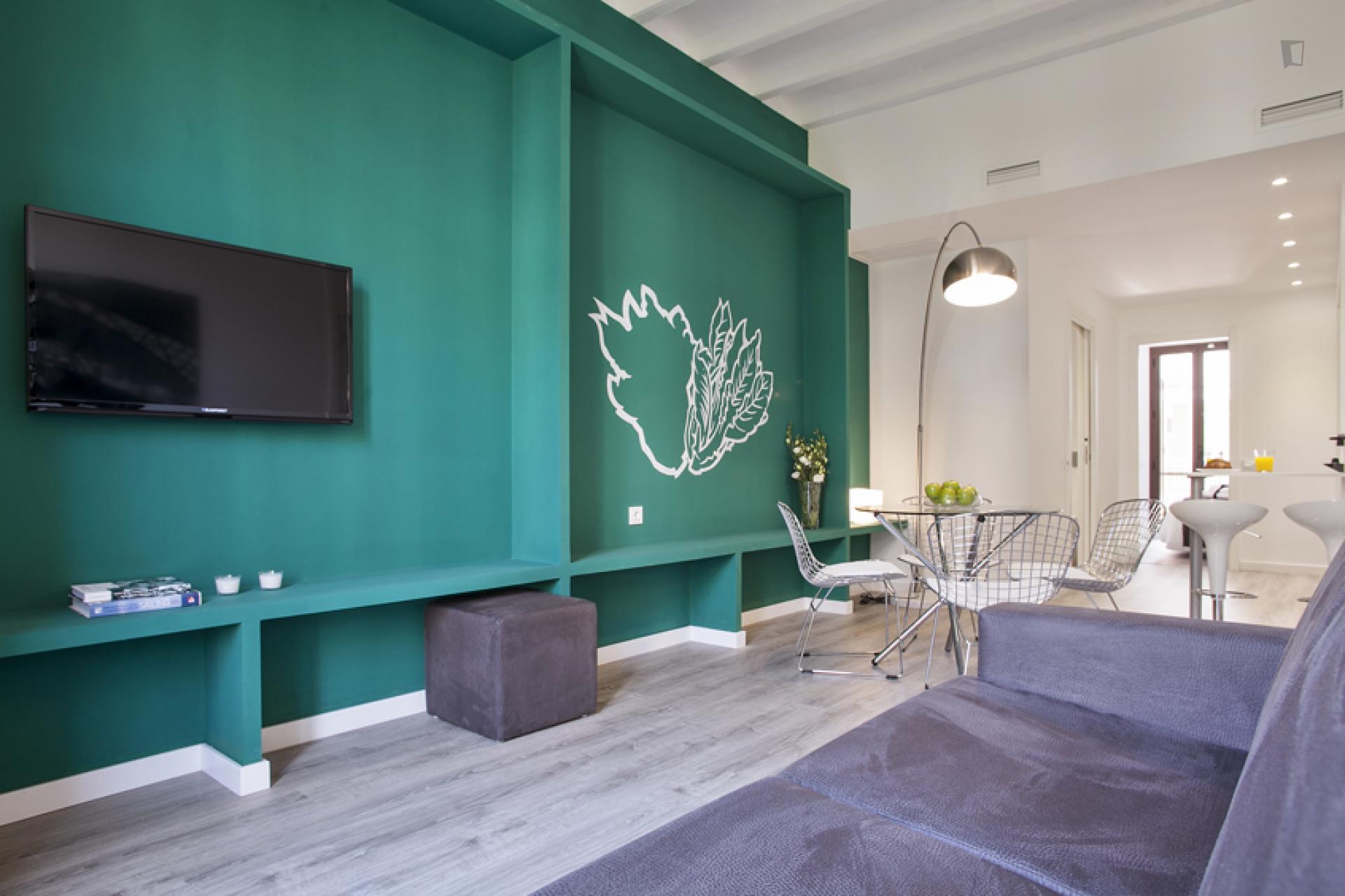 Pleasant - Comfortable flat in Barcelona - Wall