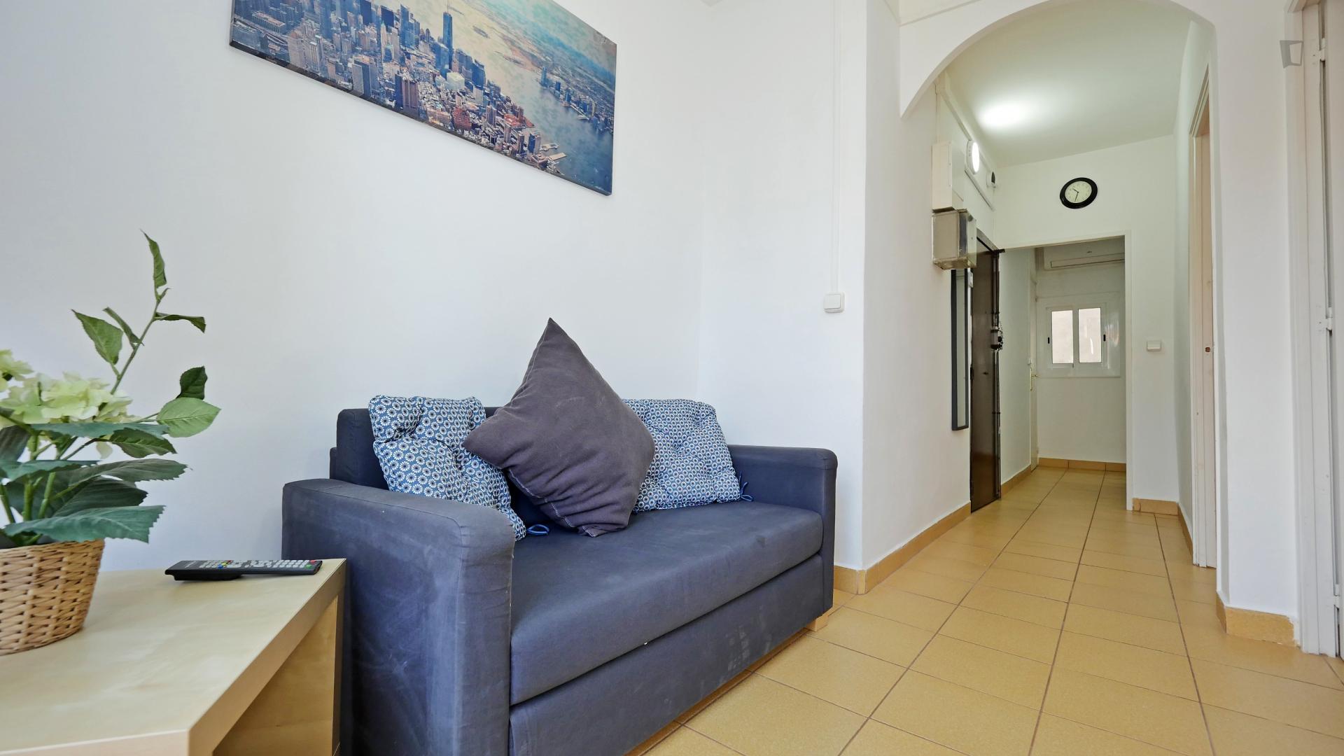 Ciutadella 2 - Single bedroom in Barcelona - Sofa