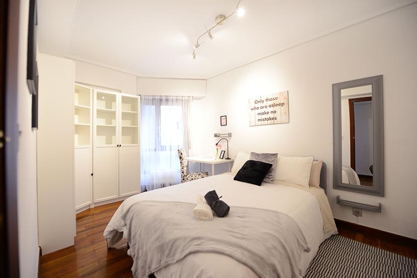 Amazing room in shared flat in Bilbao - Bedroom