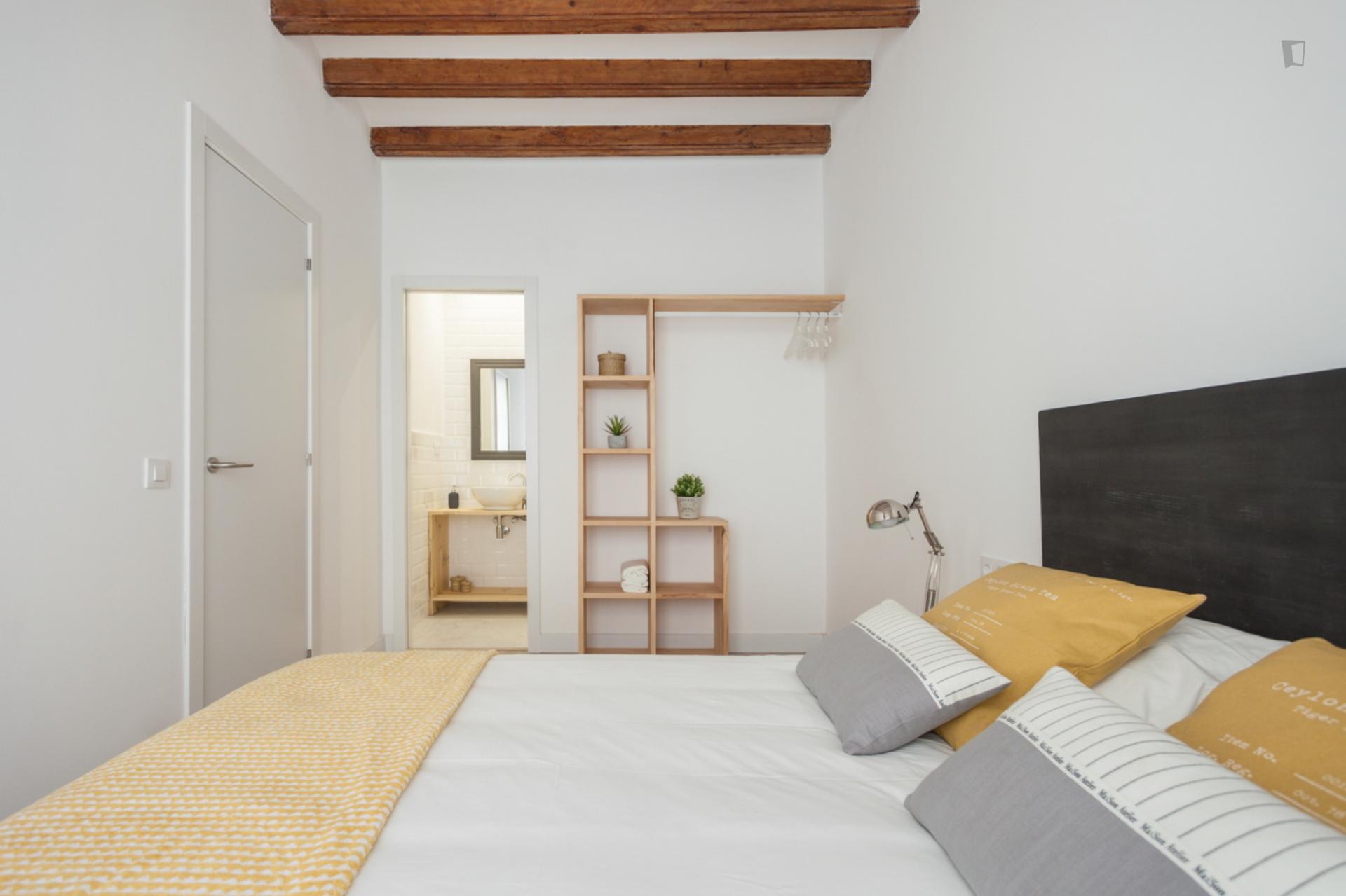 Paloma 3 - Lovely furnished flat for expats in Barcelona - Bedroom