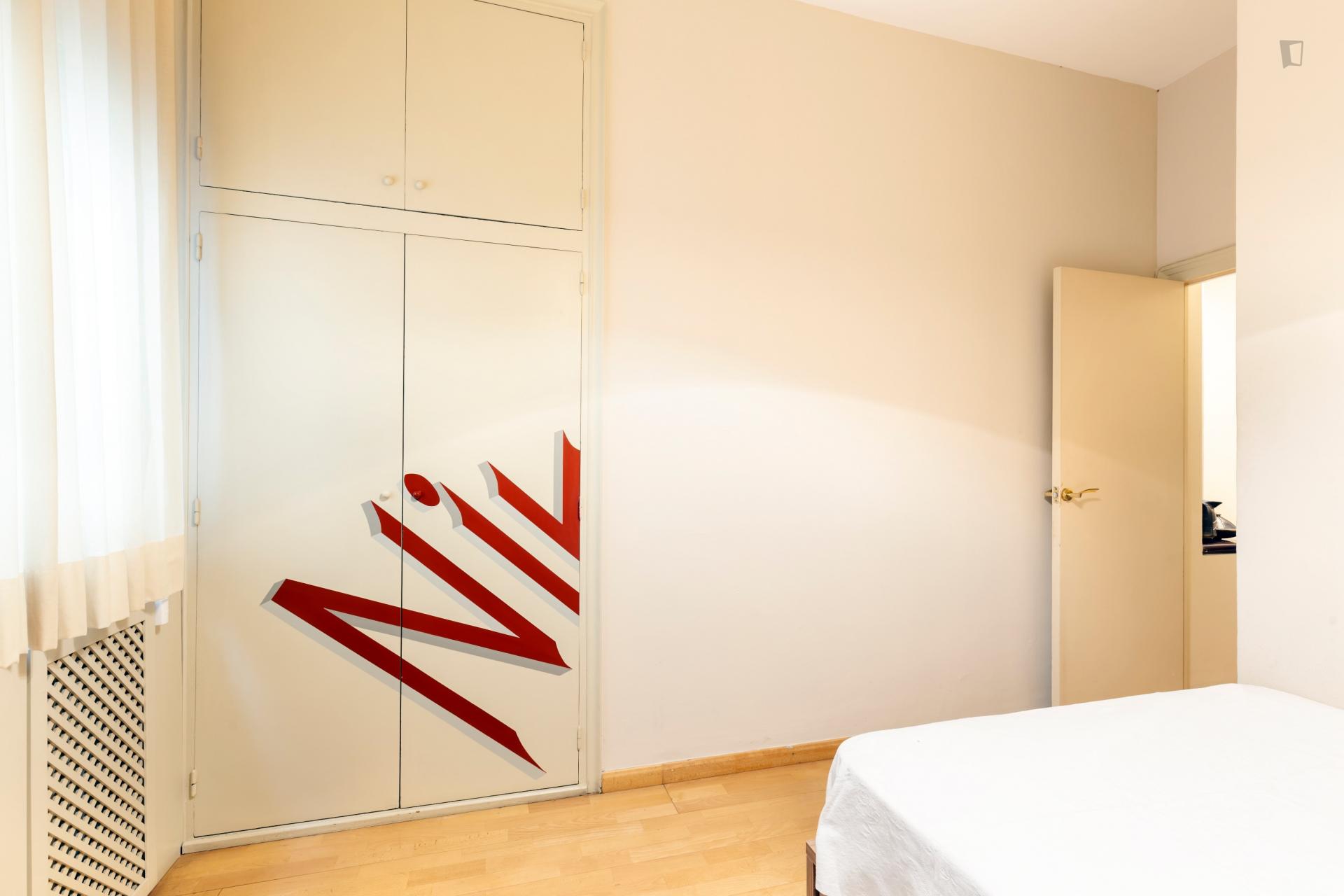 Ganduxer - Bedroom in a shared flat in Barcelona - Bedroom