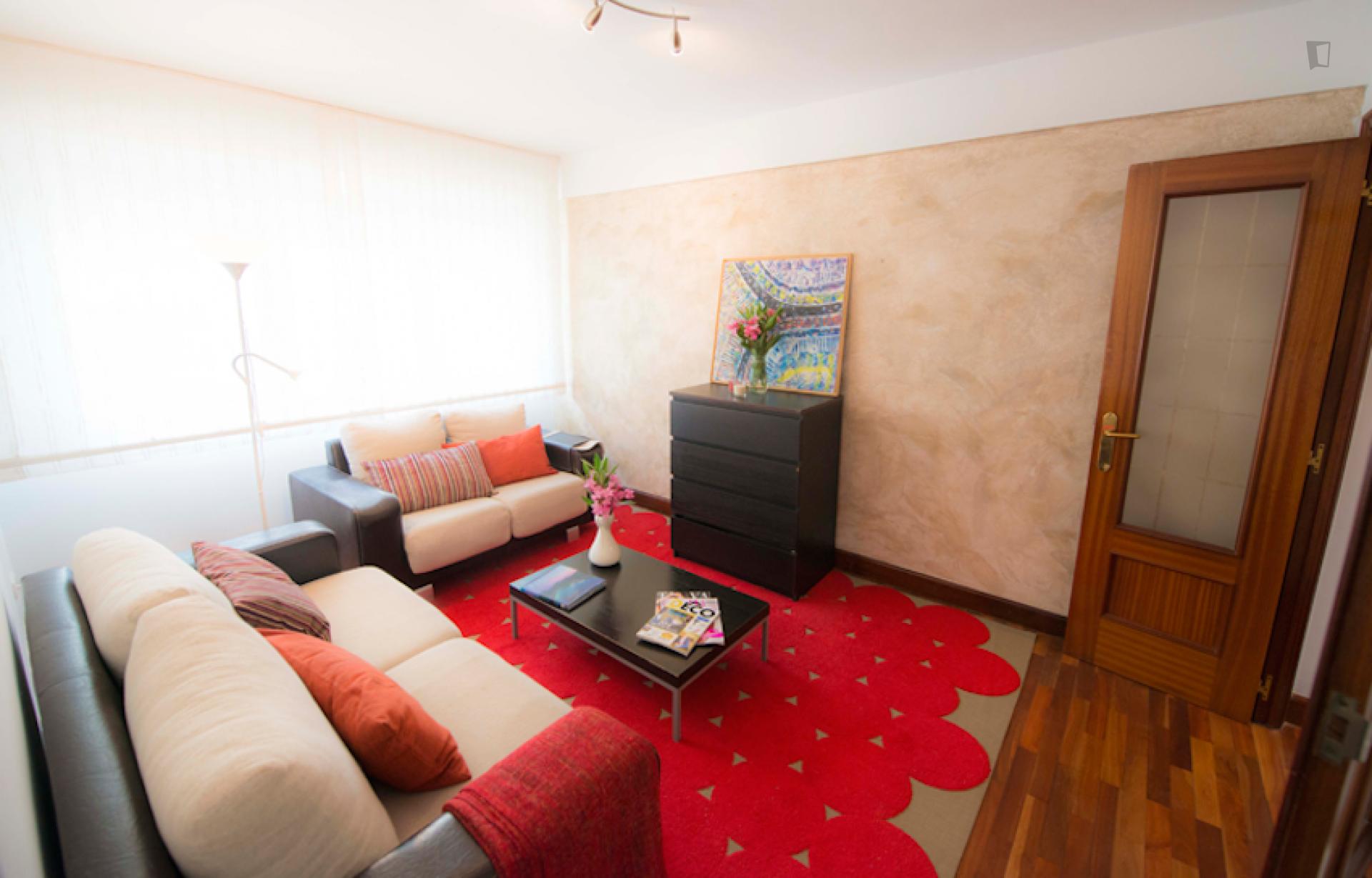 Pinar - Bedroom in shared apartment Bilbao - Living room