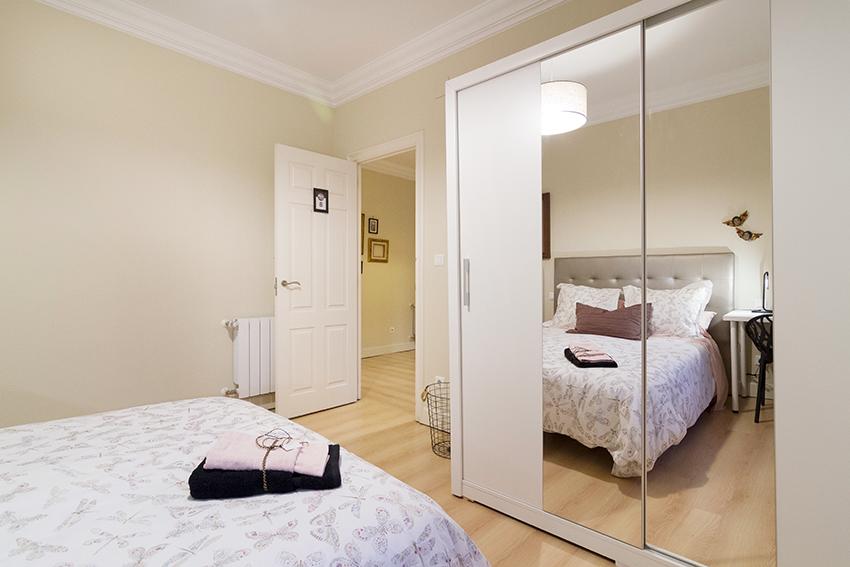 Recalde 3 - Shared flat with terrace in Bilbao - Bedroom