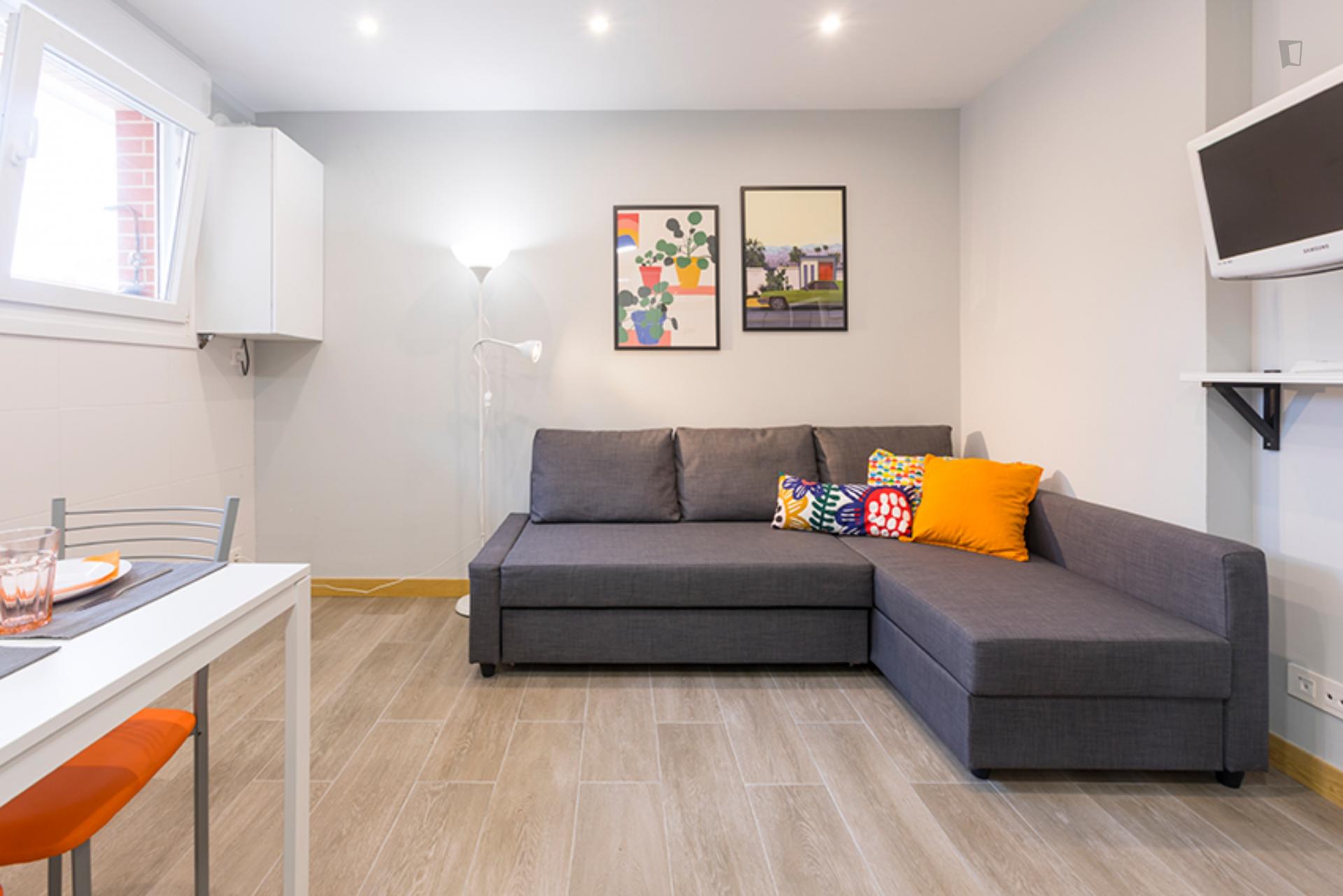 Zurbaranbarri - Bedroom in flat in Bilbao - Sofa