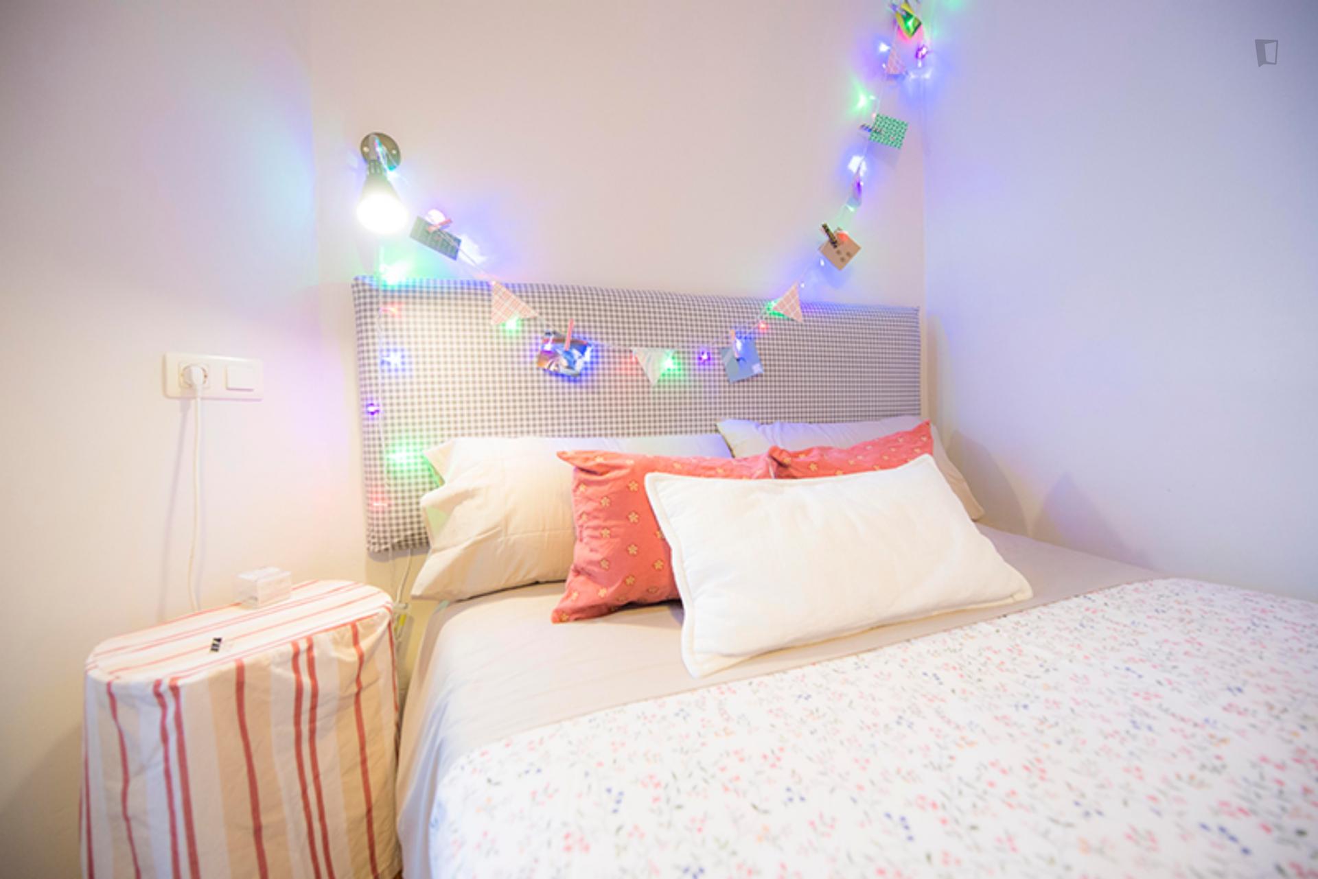 Kalea 15- Beautiful Double bedroom apartment in Bilbao - Bedroom