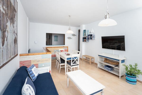 Lagoon beach - Modern apartment on Fuerteventura - Living room