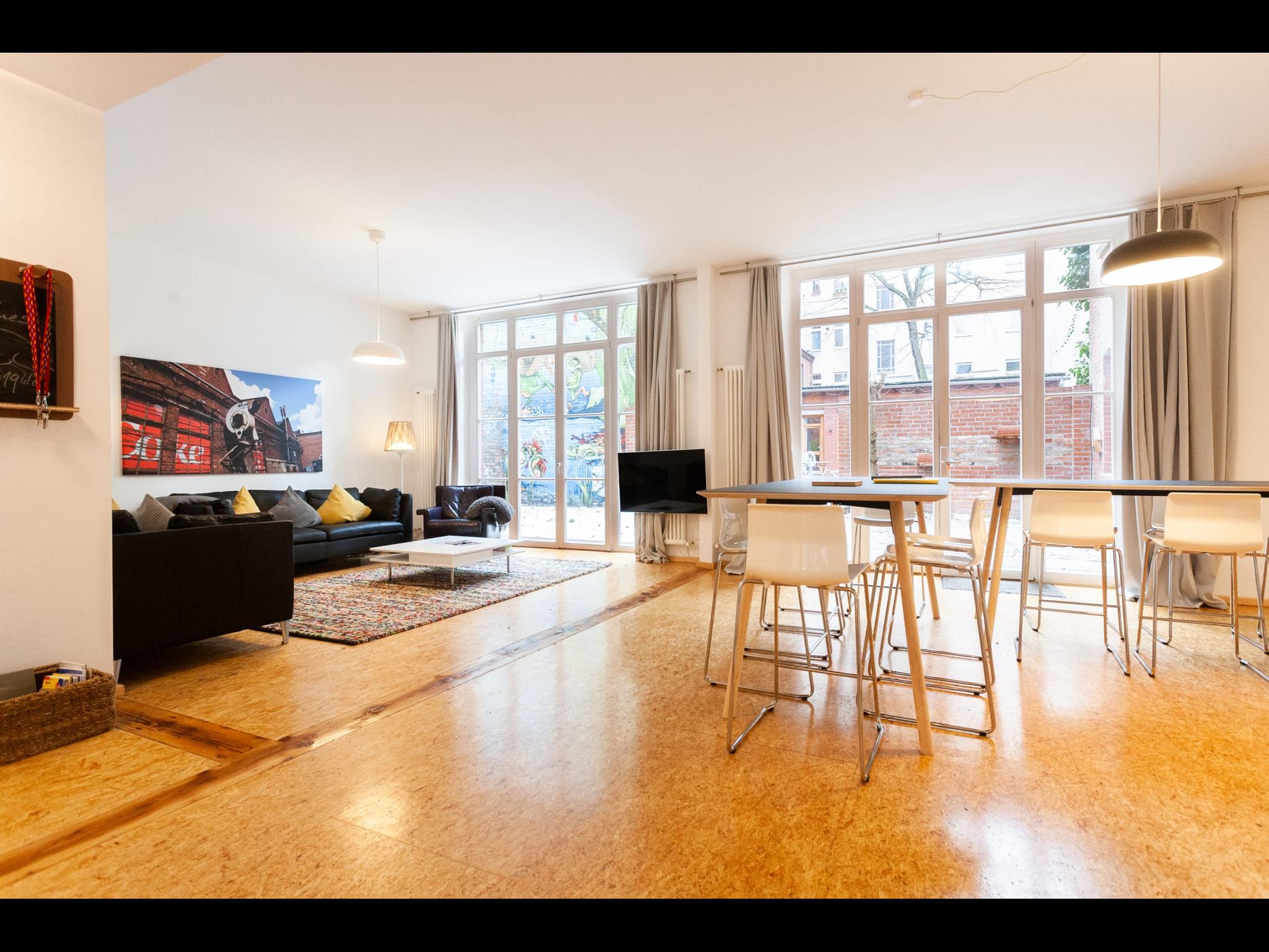 Stephan - Exclusive loft in Berlin - Living room