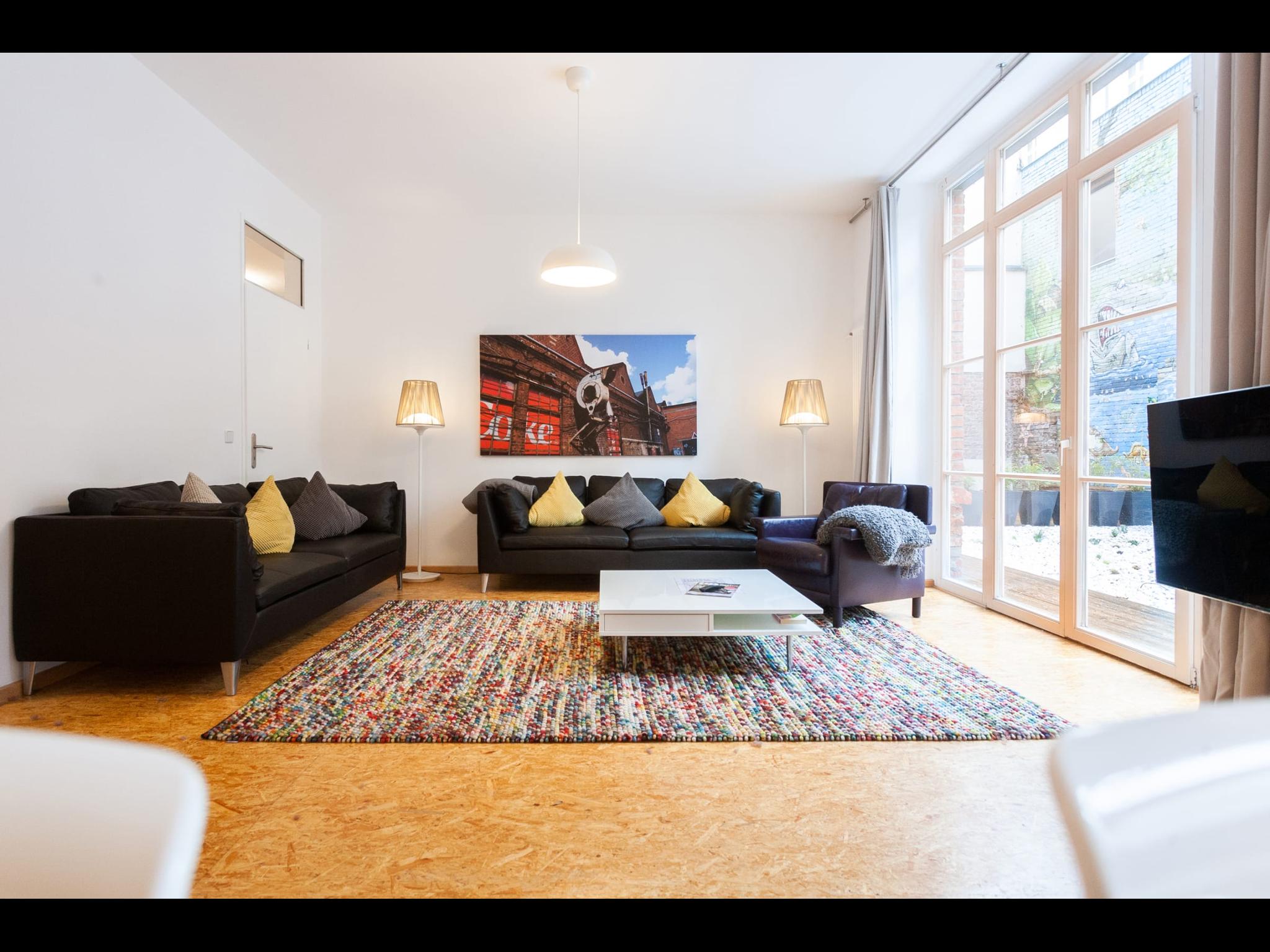 Stephan - Exclusive loft in Berlin - Living room