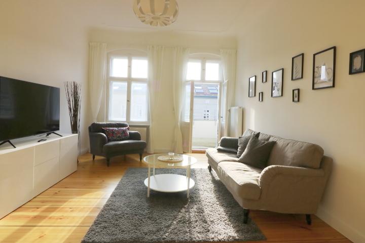 Bizet - Furnished apartment for expats in Berlin - Living room