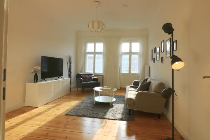Bizet - Furnished apartment for expats in Berlin - Living room