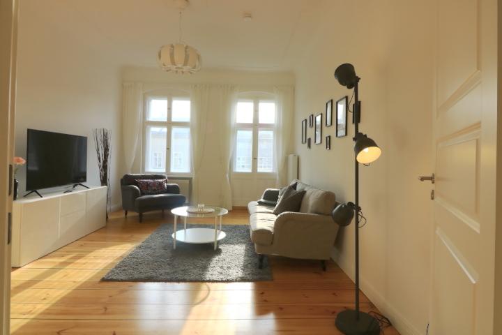 Bizet - Furnished apartment for expats in Berlin - Living room