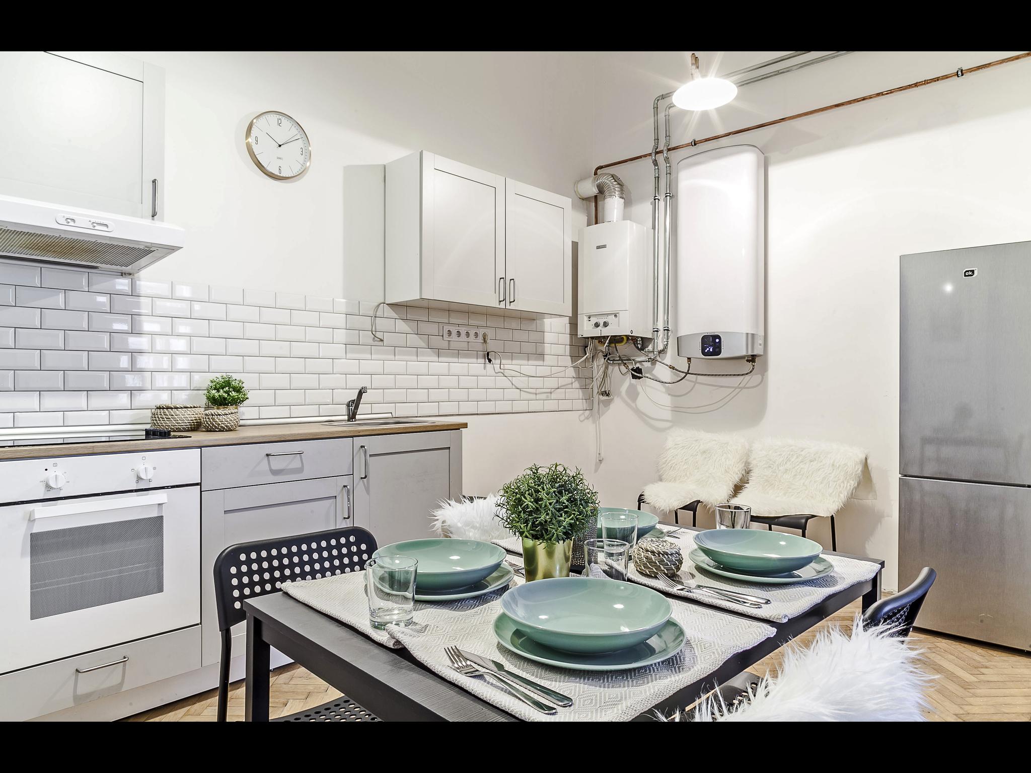 Terez - Furnished room for rent Budapest - Kitchen