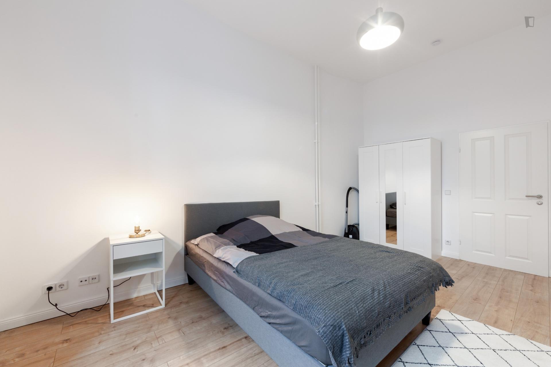 Grafe - Spacious expat flat in Berlin - Bedroom