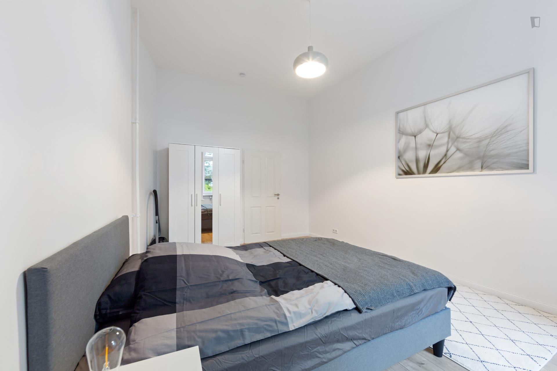 Grafe - Spacious expat flat in Berlin - Bedroom