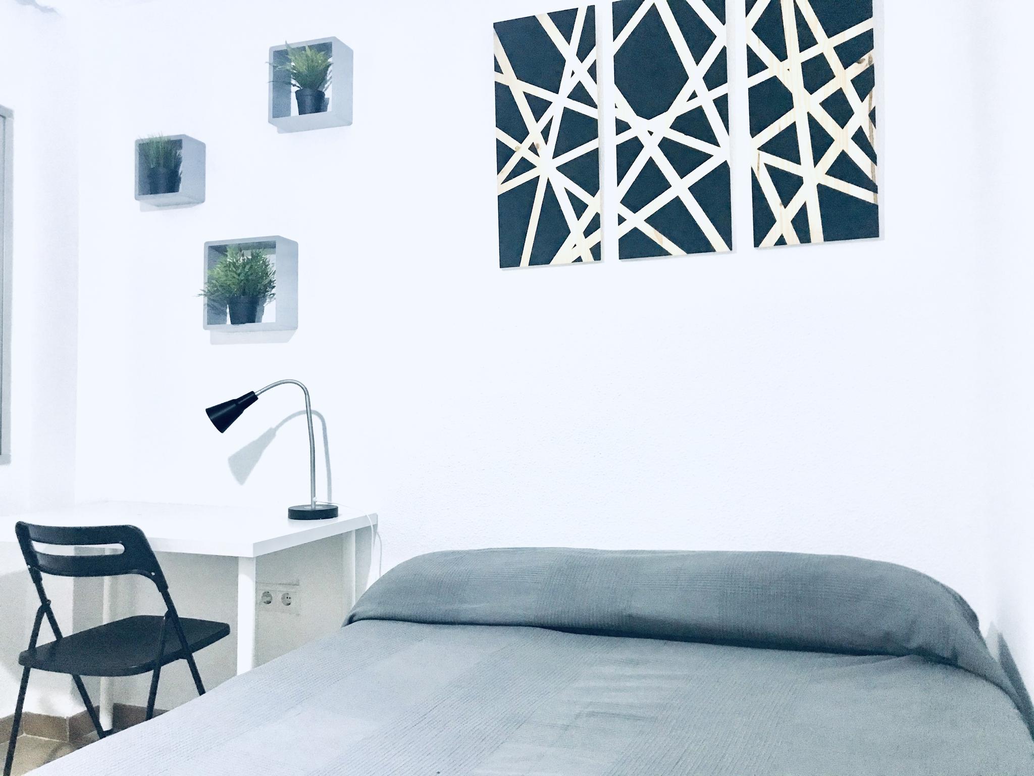 Tejeros- Lovely Apartment for Nomads in Malaga - Bedroom