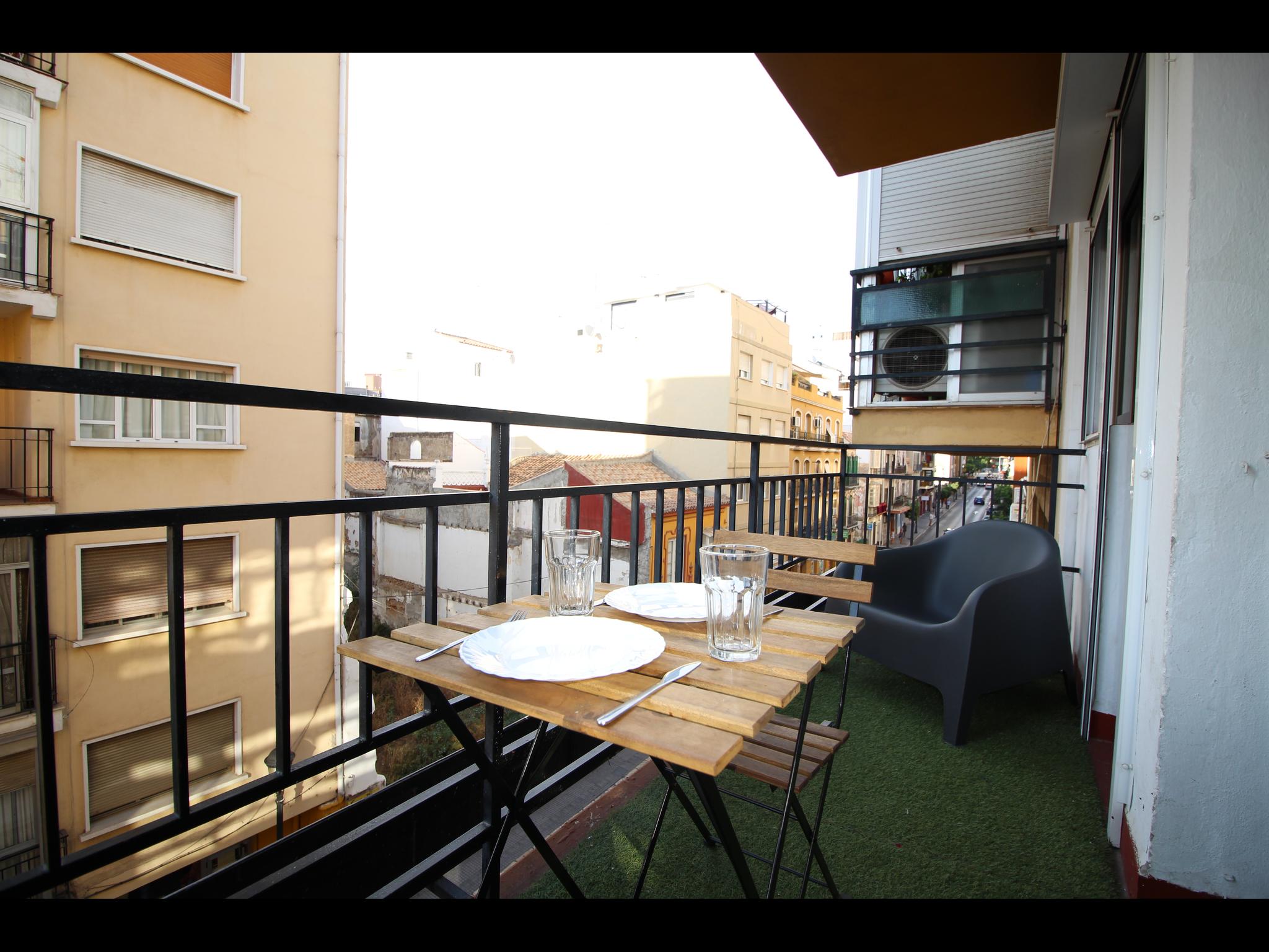 Victoria- Perfectly Located Flat For Expat Malaga - Terrace