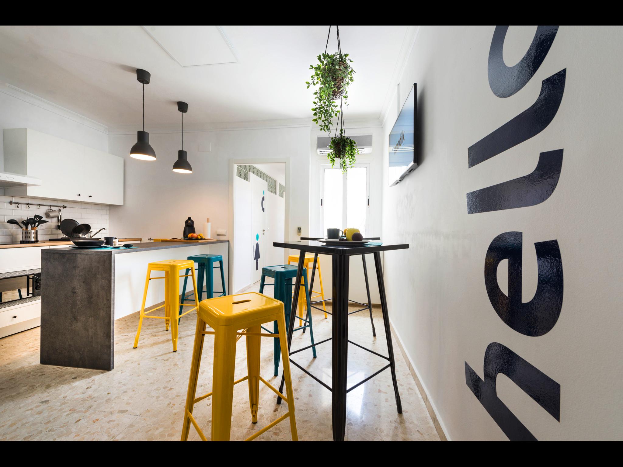 Monje - Exclusive 1 Bedroom Flat in Malaga - Living room 