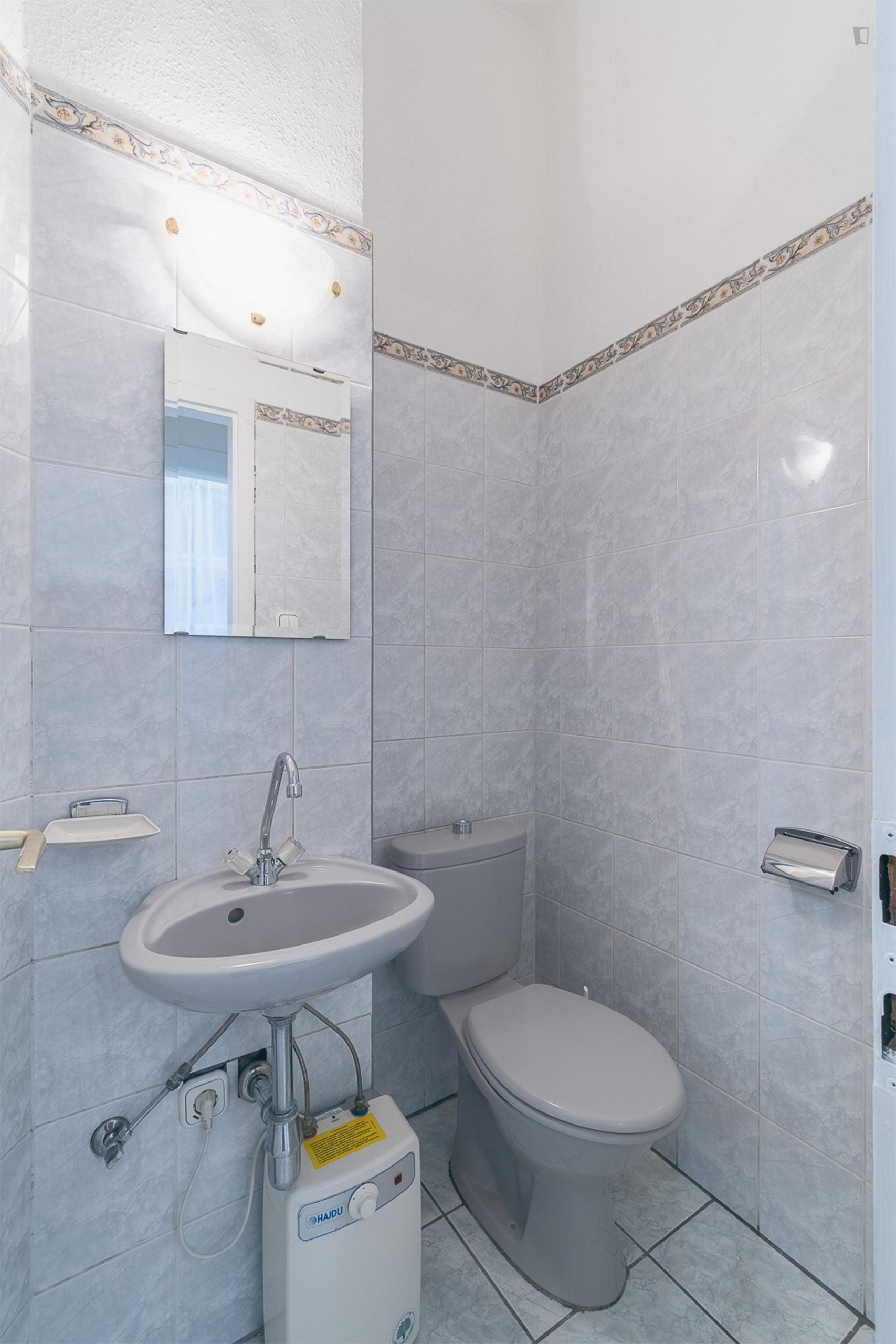 Falk - Single bedroom residence Budapest - Shower