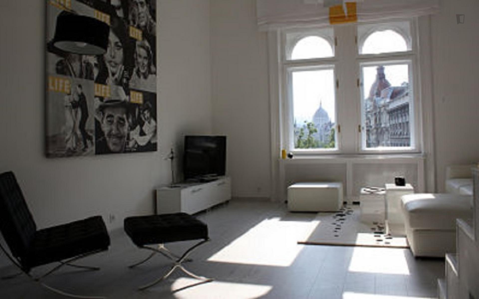 Bajcsy - Gorgeous duplex in Budapest - TV
