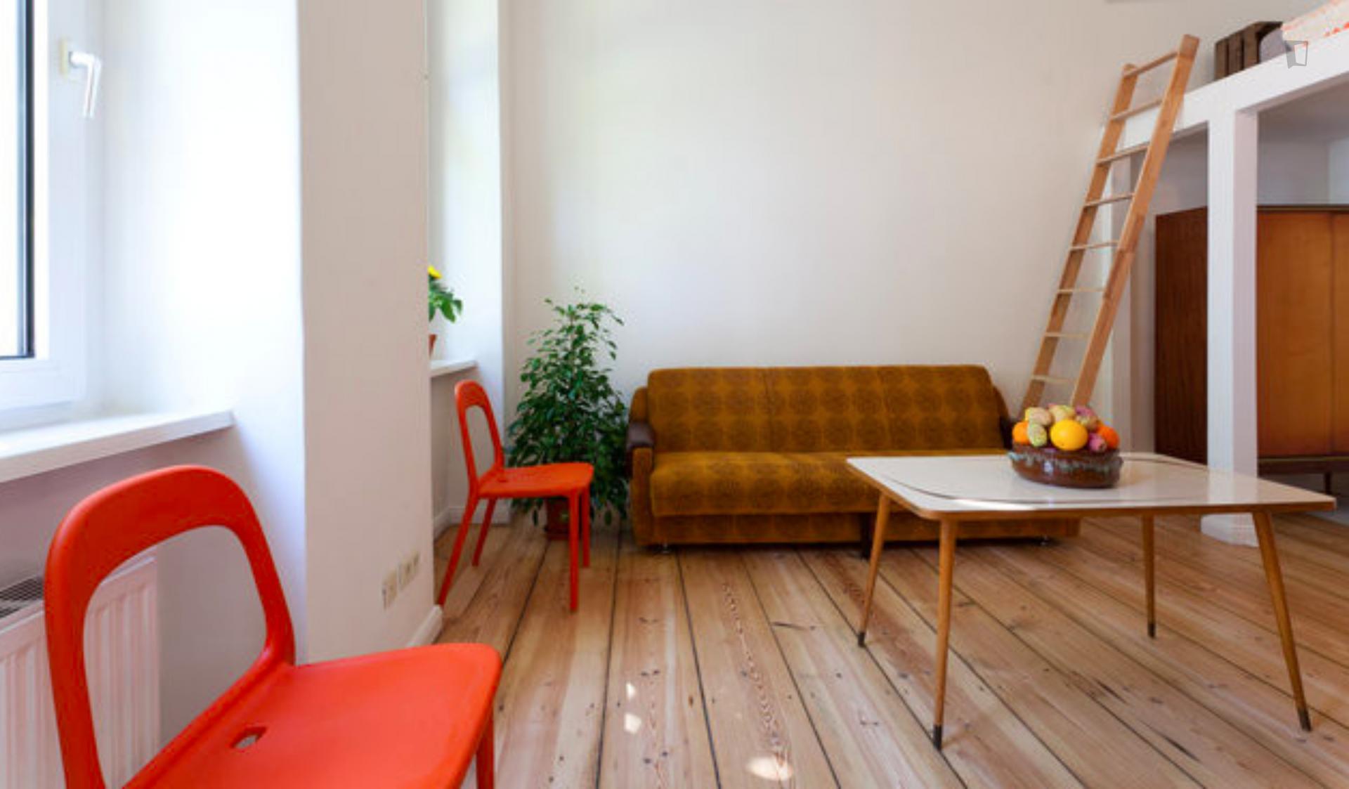 Dieffen - Furnished expat rental in Berlin - Living room