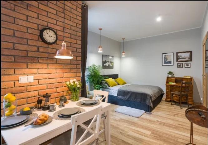 Kordeckiego - studio apartment in Kraków - living