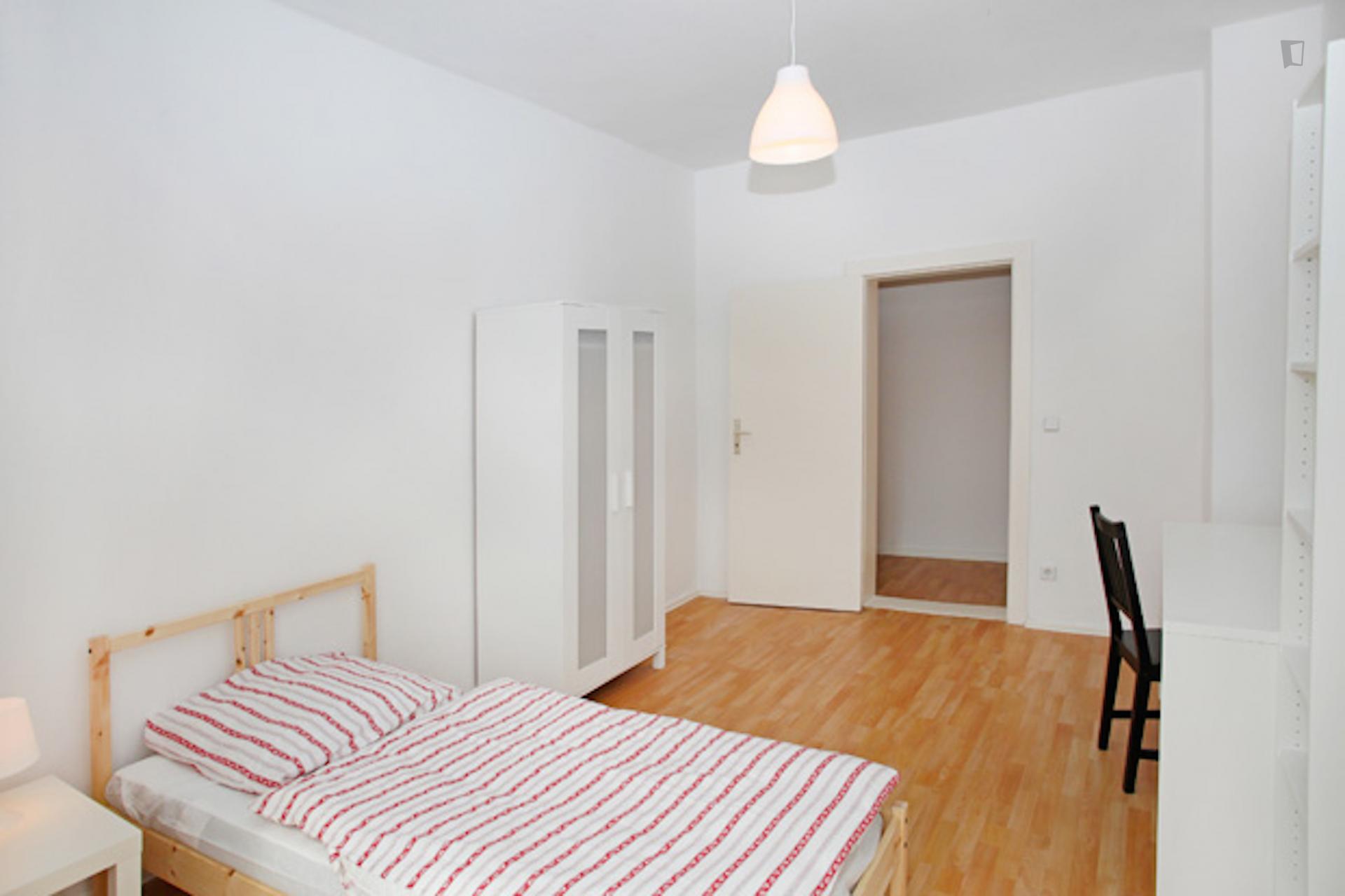 Nacken - Furnished single bedroom in Berlin - Bedroom