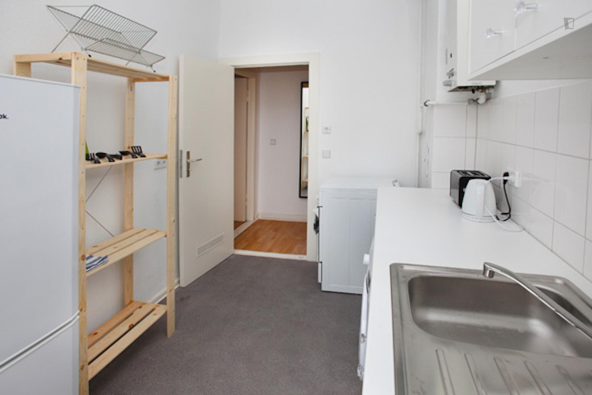 Nacken - Furnished single bedroom in Berlin - Kitchen