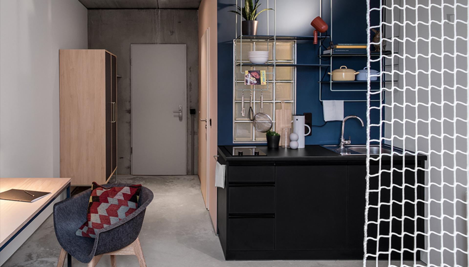 Potsdam 2 - Studio in coliving in Berlin - Kitchen