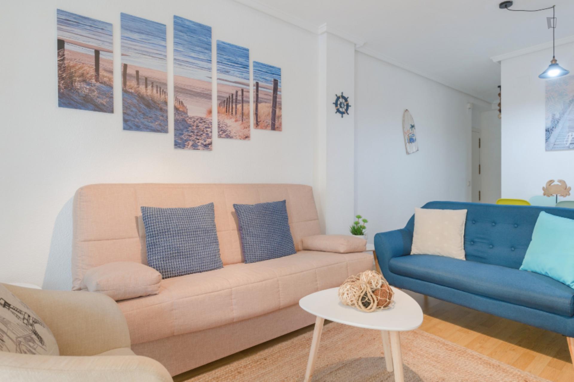 Universitat - Nice apartment in Alicante - Living room