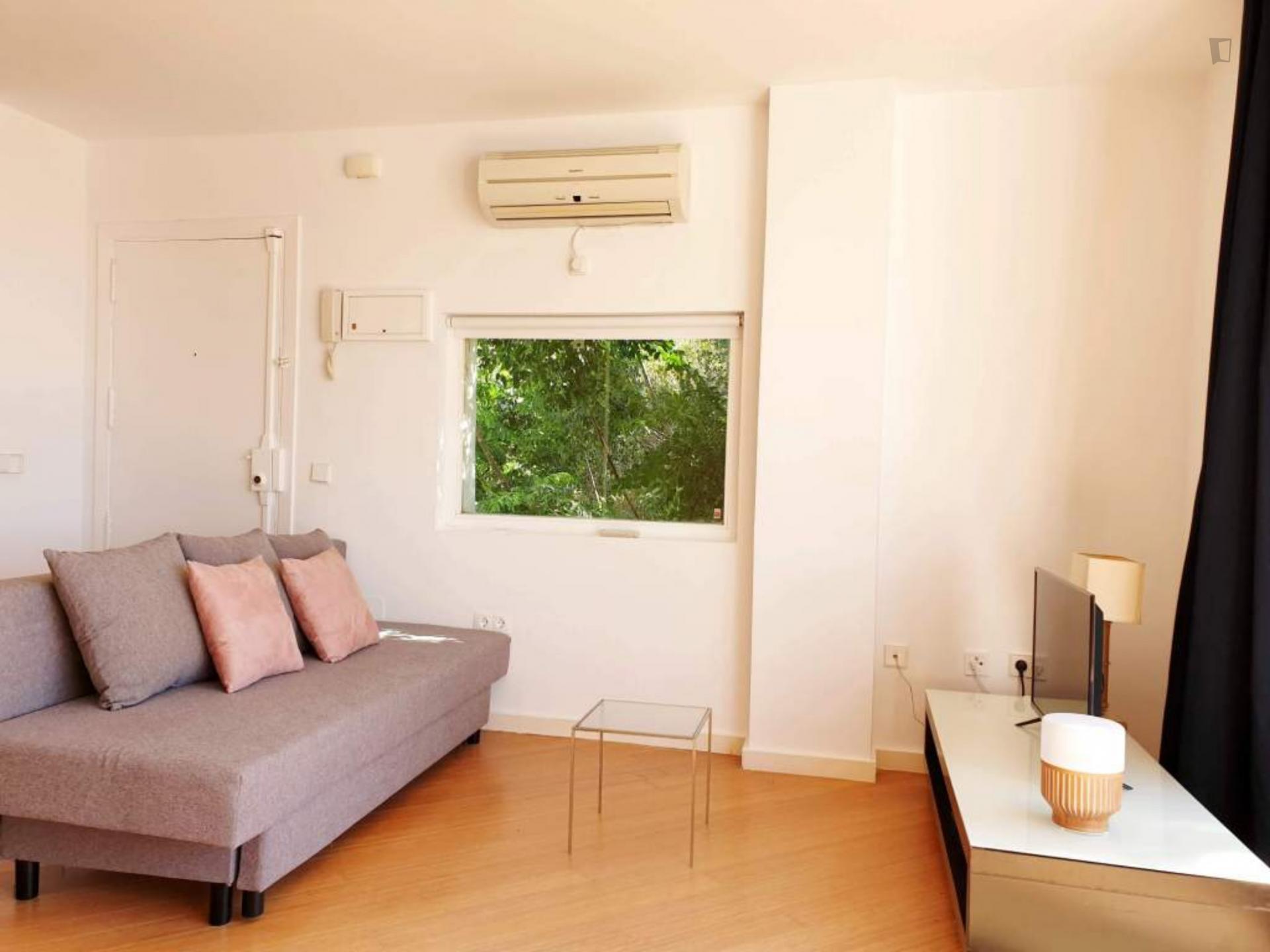 Cordera - Flat with Terrace and View in Malaga - Livingroom